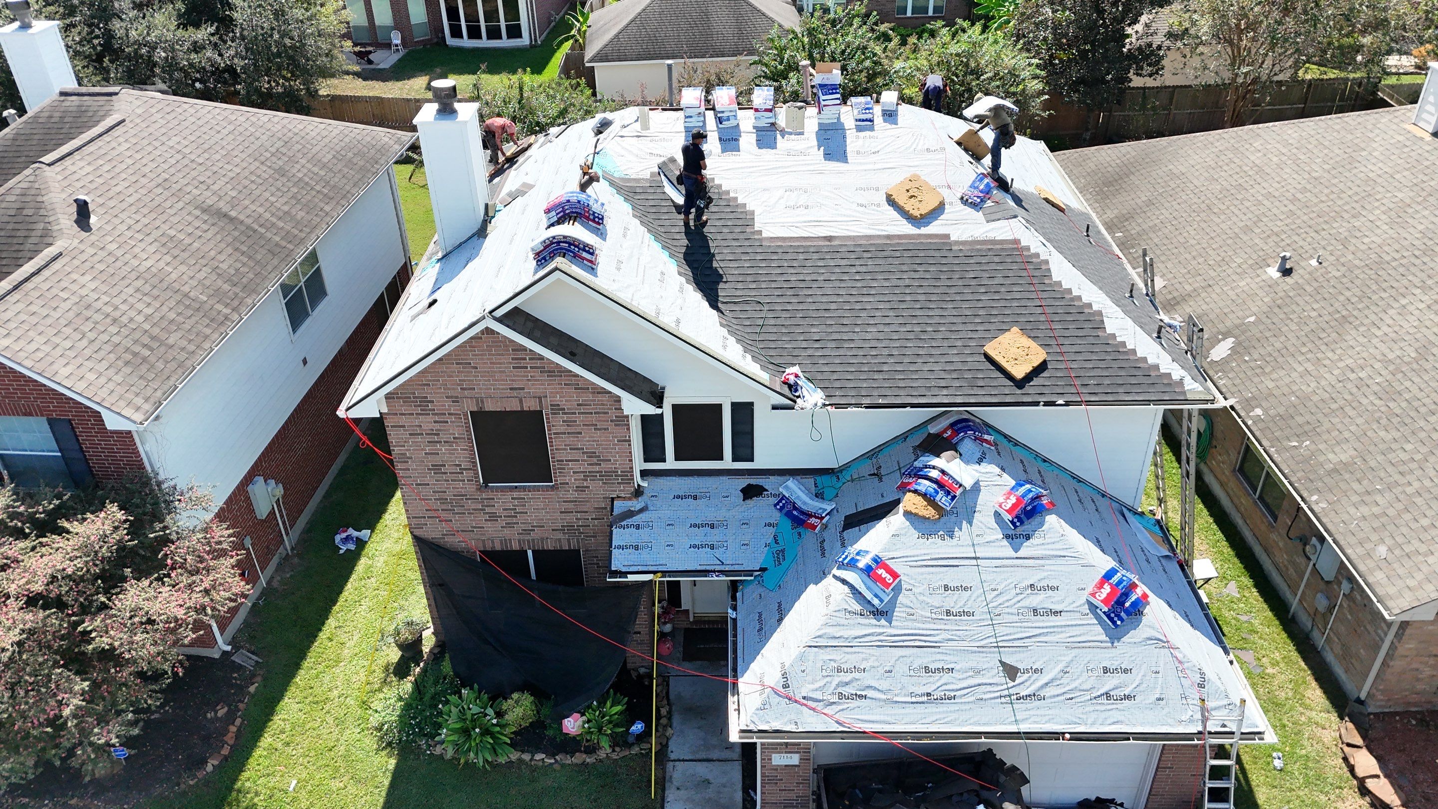 Roof Replacement and Decking Repair in Humble by Onit Roofing LLC