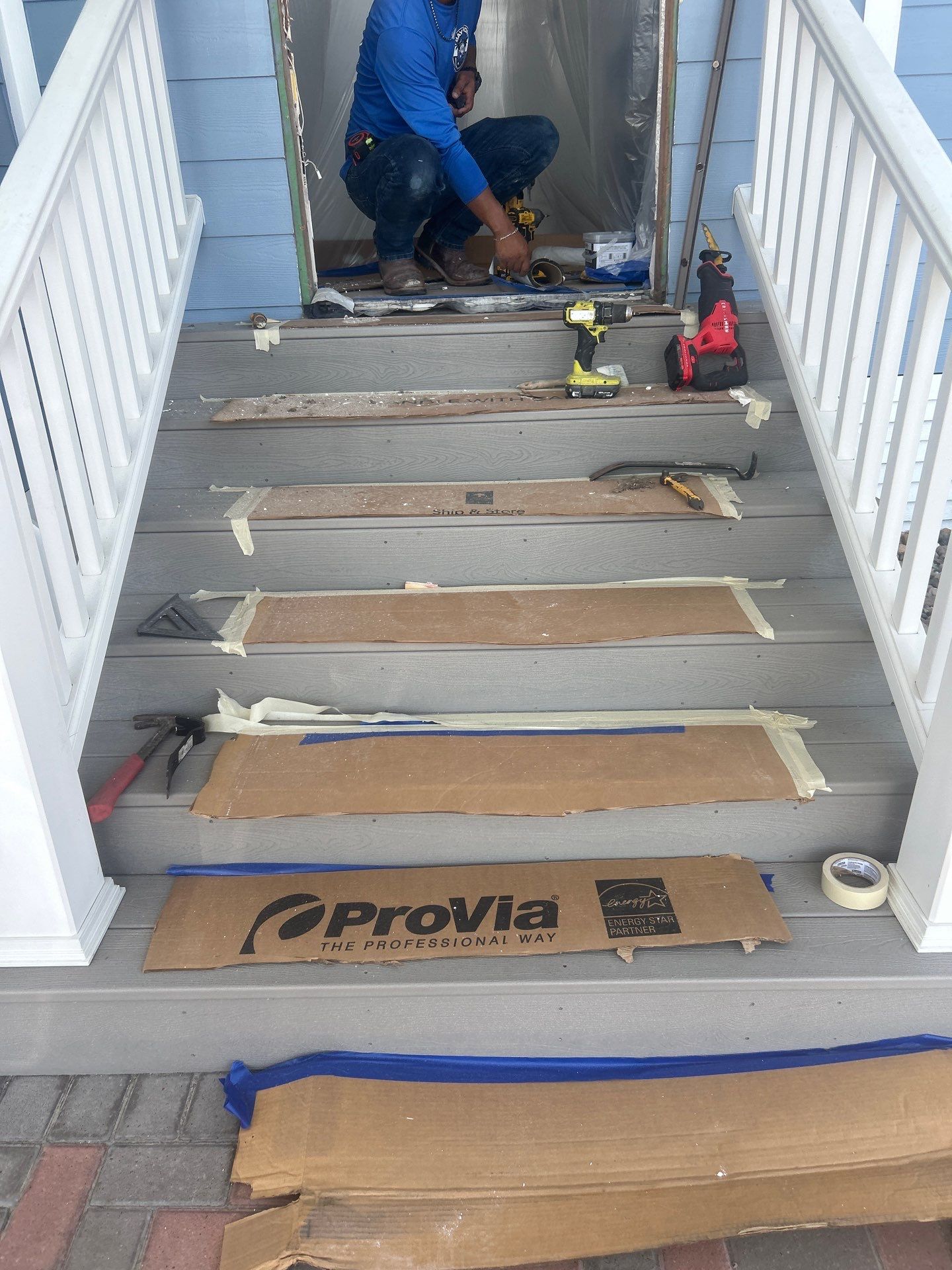 Portland Shore Porch Build and Custom Doors by Bayfront Roofing and Construction
