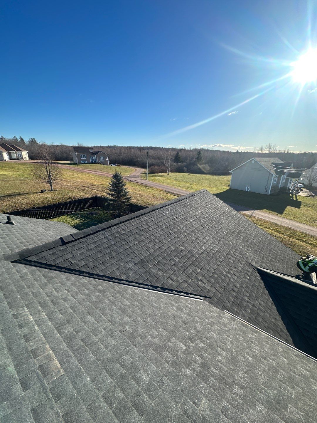 Residential Roofing Installation using Asphalt GAF HDZ  by Artisan Roofing & Home Improvements Inc.