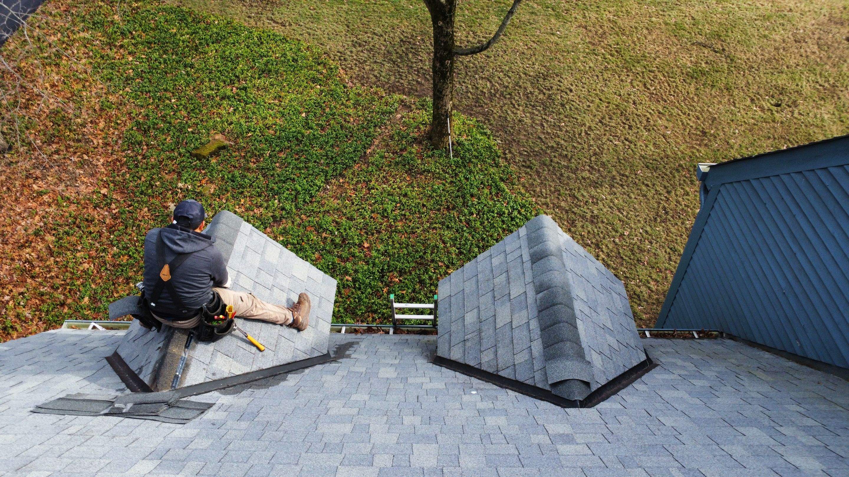 Ridge Cap Shingle Replacement – Wexford, PA by MAT Roofing