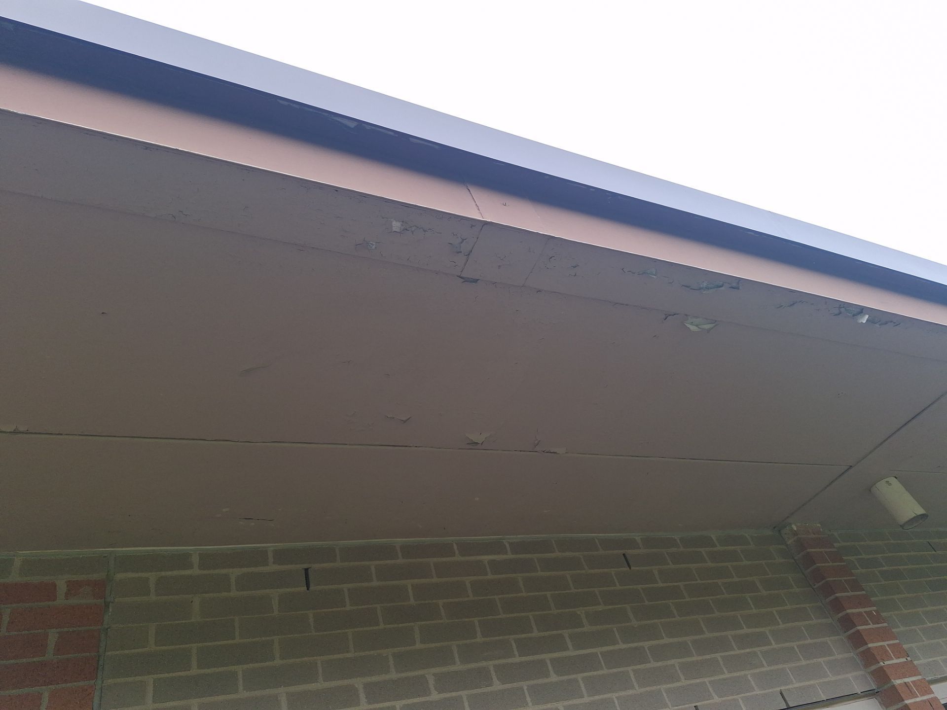 Commercial Exterior Pressure Washing and Soffit Preparation in Muskegon by Gordon Painting