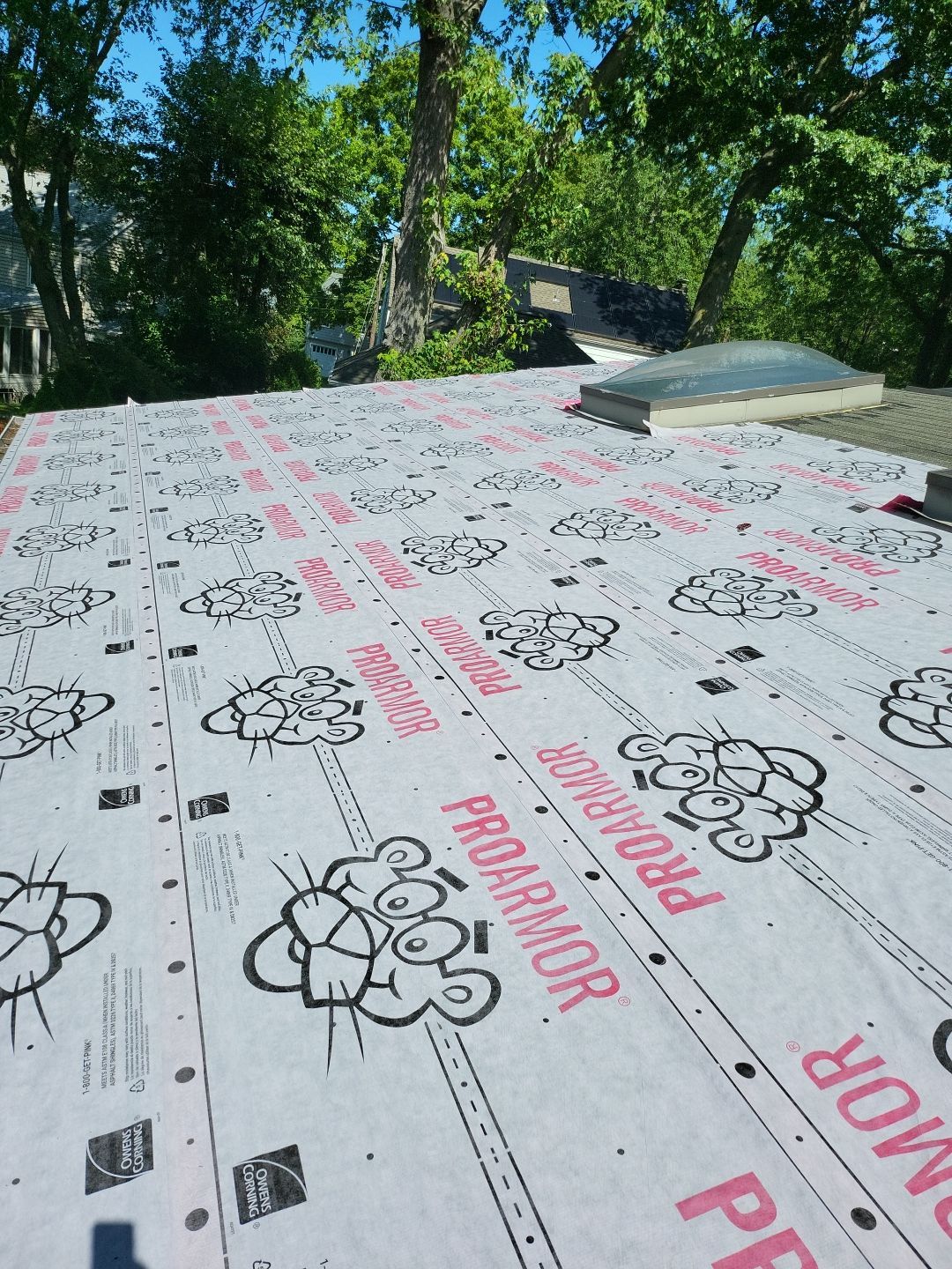 Residential Roofing Installation using Owens Corning TruDefinition Duration Designer - Black Sable by A Plus Exterior