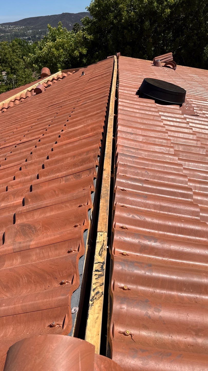 Brava Spanish Barrel Tile Roof Replacement in San Diego by Reliable Roofing San Diego Inc.