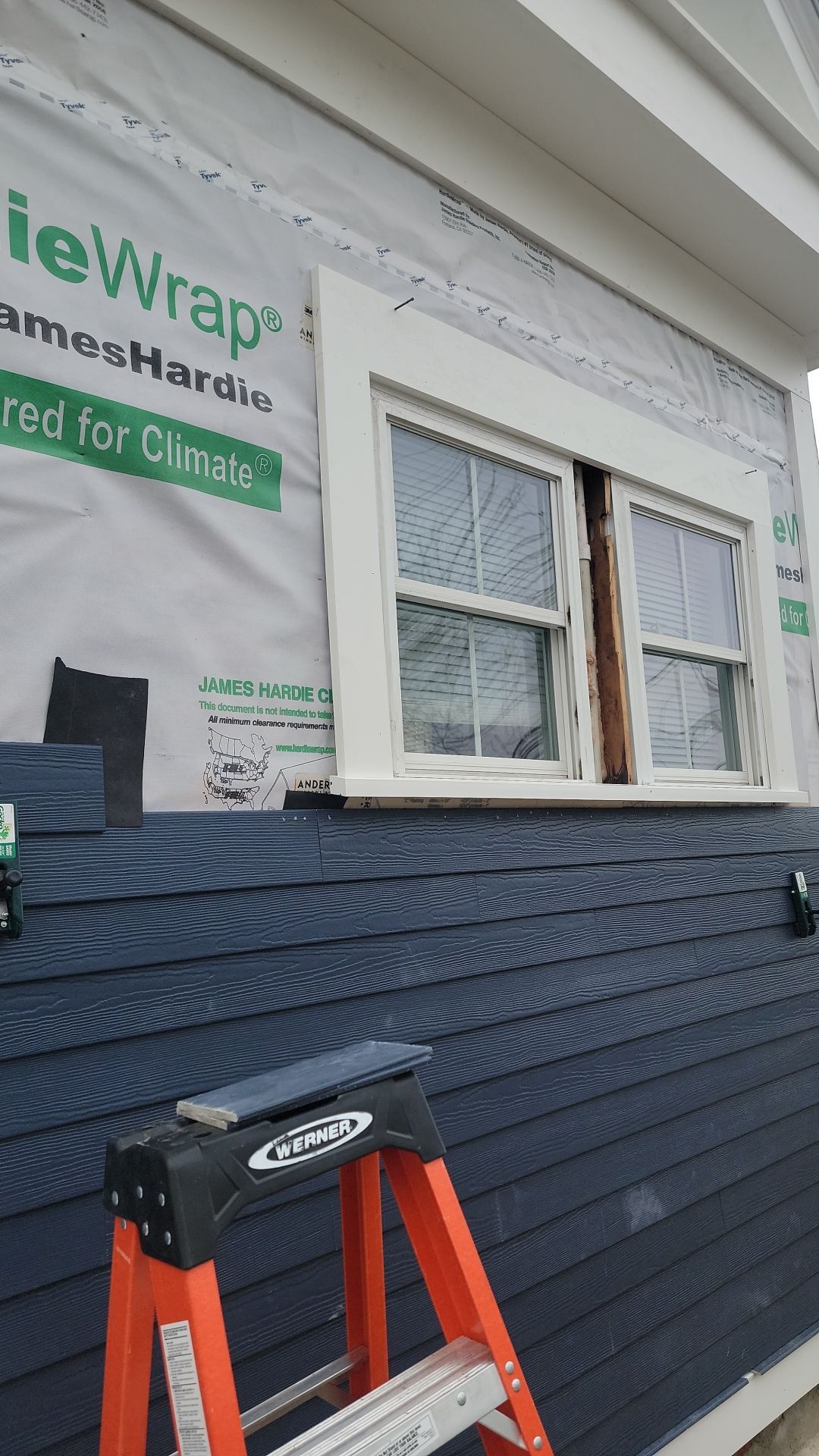 Siding Installation using James Hardie by UBrothers Construction