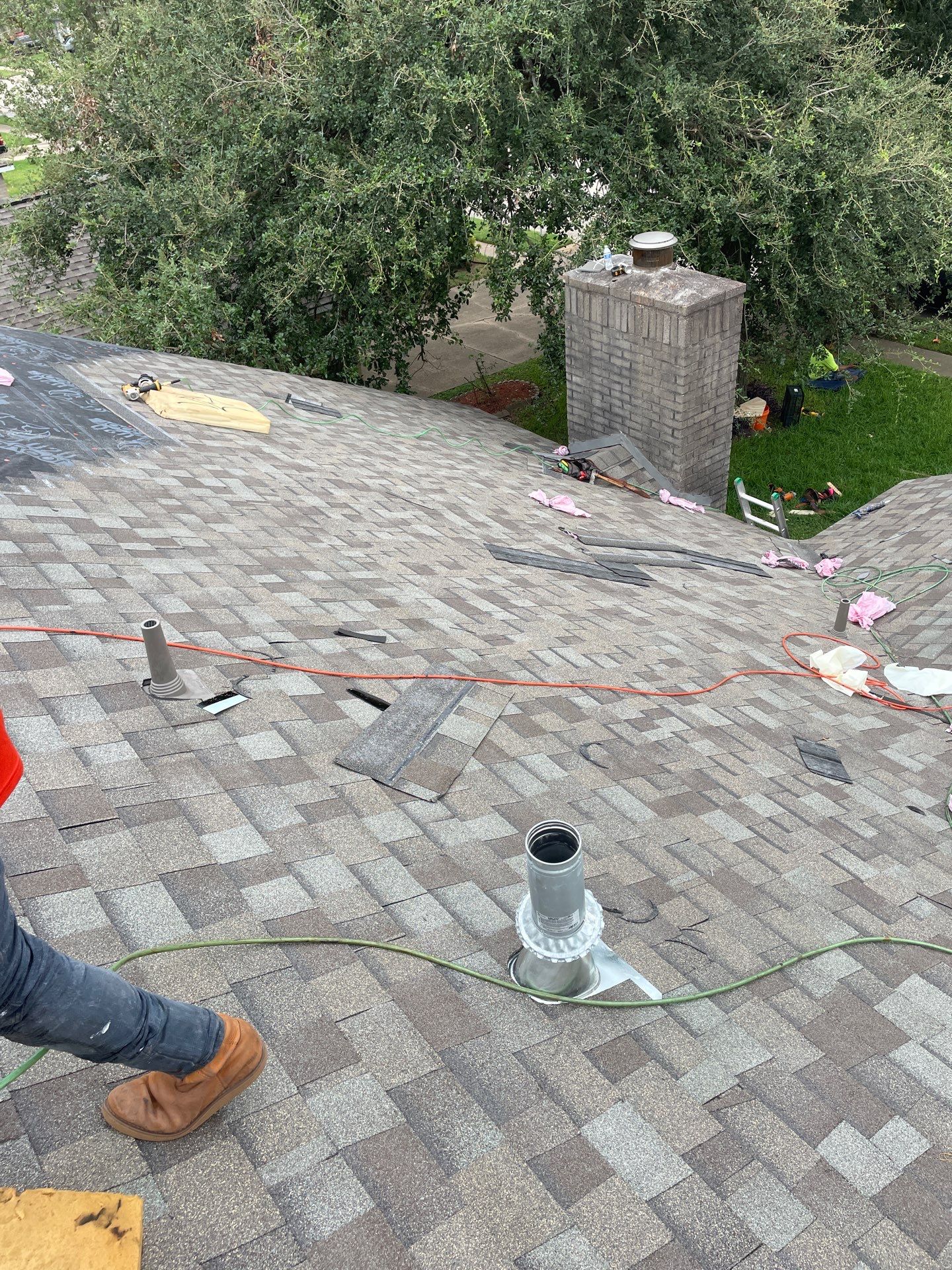 Residential Roofing Repair using Owen's Corning Duration (Lifetime) Shingles by Roof Repair Company