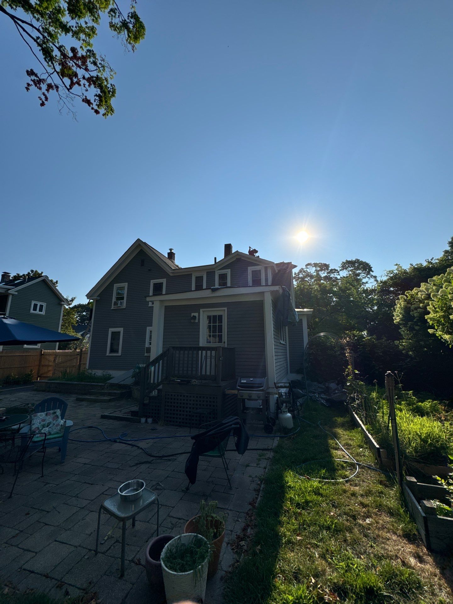 Full Roof Replacement + Custom Gutter Install | Onyx Black Finish by Mighty Dog Roofing of Greater Middlesex County