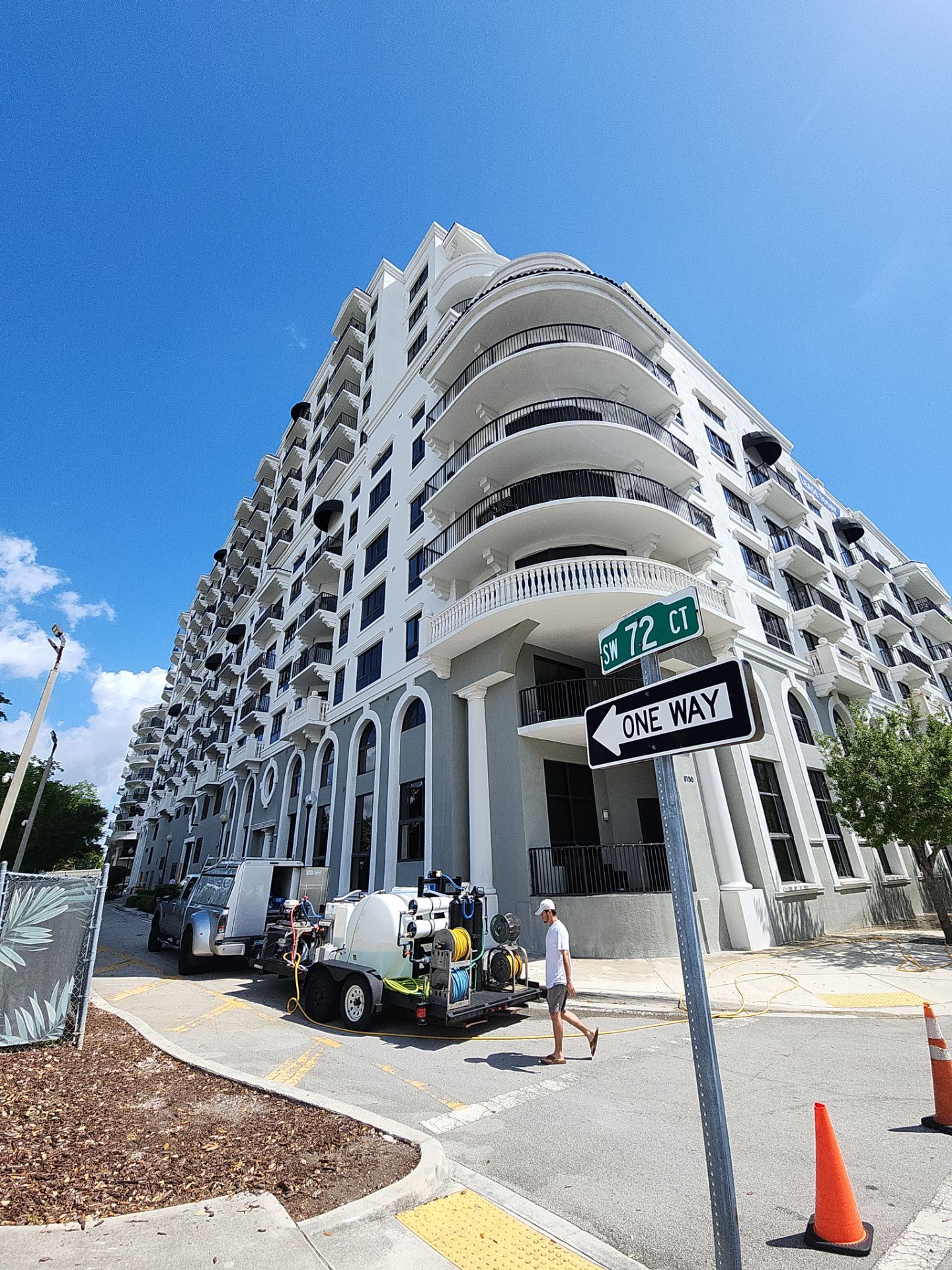 Project in Miami by Drone Clean