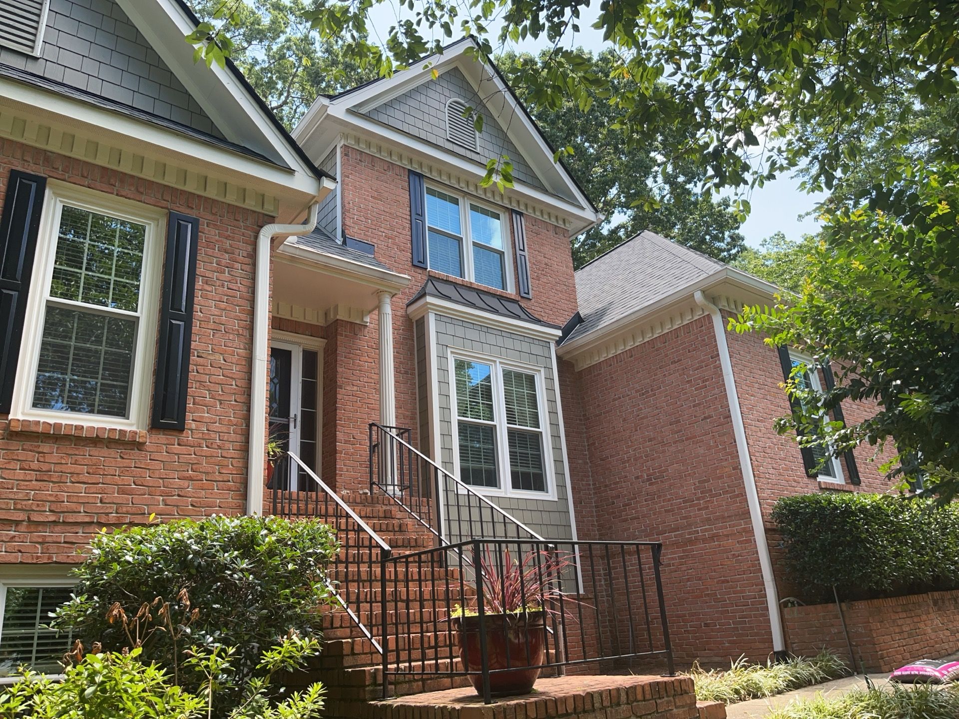 Marietta, GA Color Plus Siding Installation and Deck Build by Nelson Exteriors