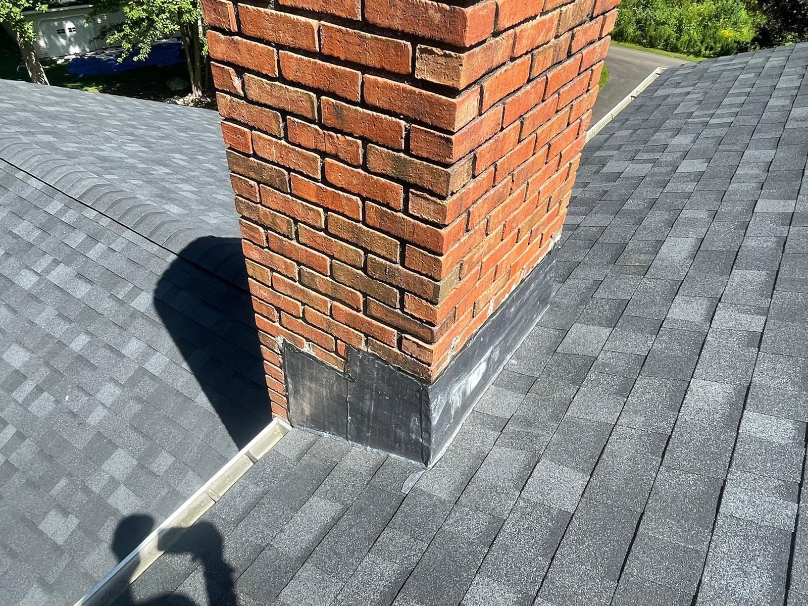 Residential Roofing Installation using Owens Corning TruDefinition Duration AR - Onyx Black & New Siding Using Mainstreet Charcoal Gray by A Plus Exterior