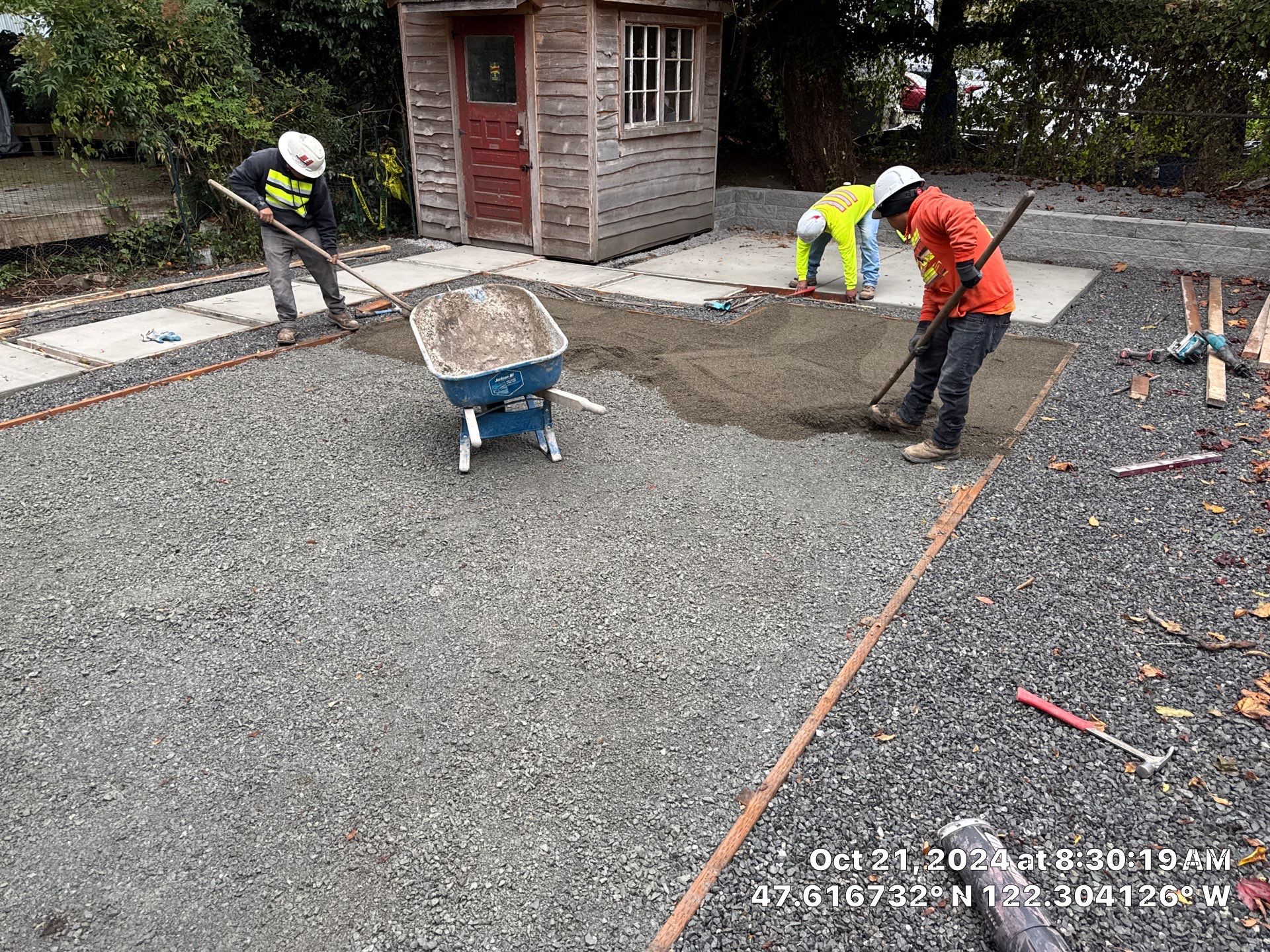 Turf Installation, Retaining Wall & Concrete Walkway | Seattle  by Jireh Asphalt & Concrete Inc 