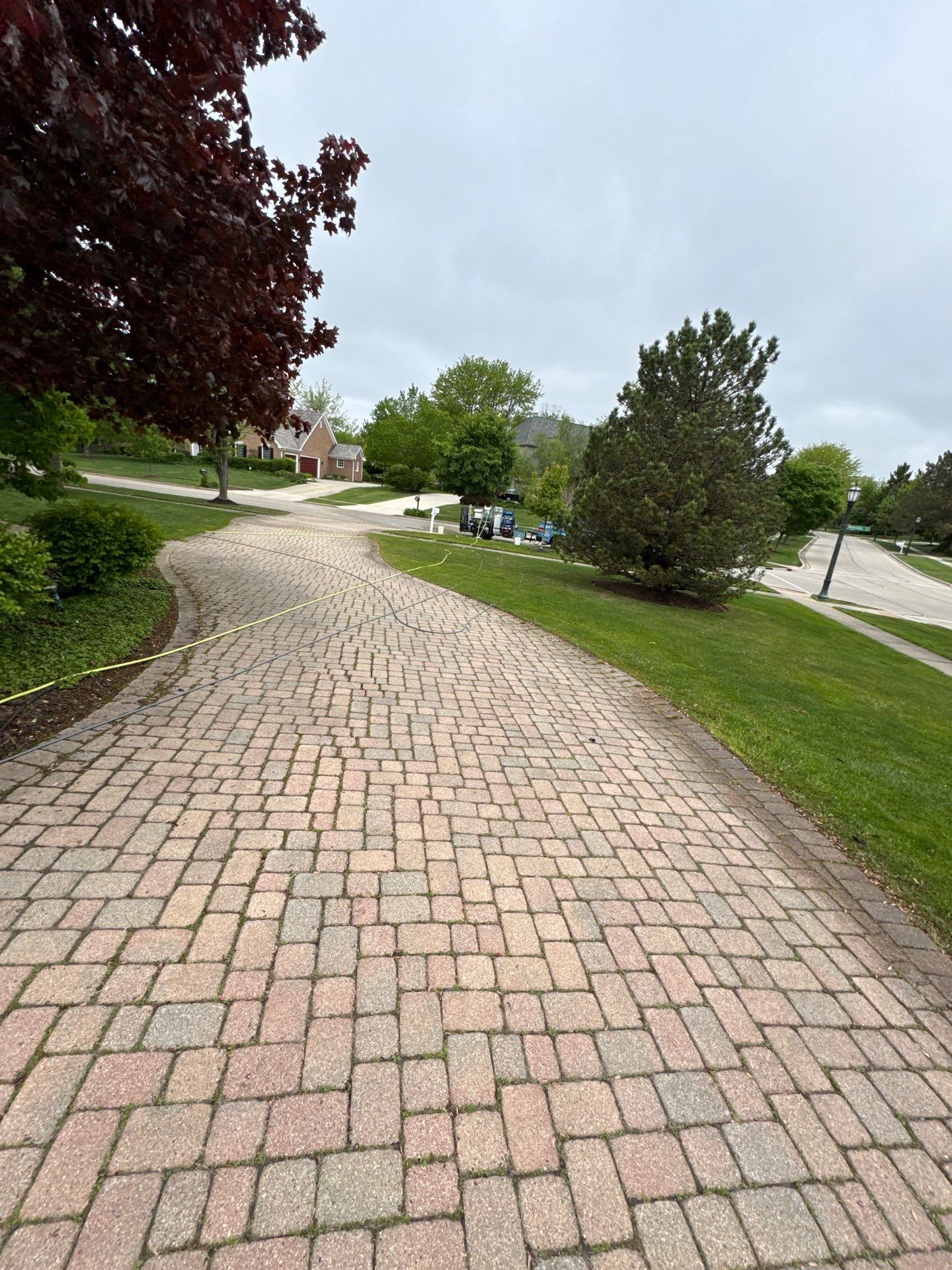 Project in Libertyville by Simmons Power & Soft Washing