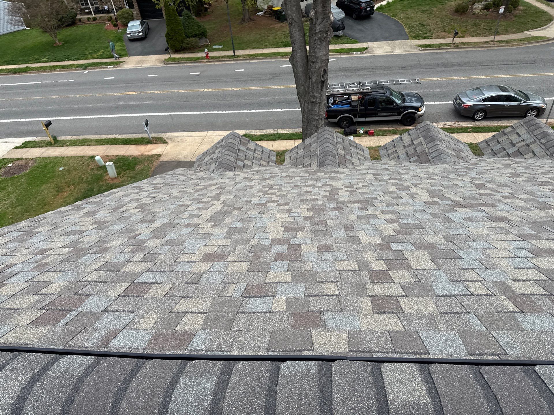 Burke: Residential Roof Replacement with CertainTeed Landmark Pro in Max Def Weathered Wood by RM Banning, Inc.
