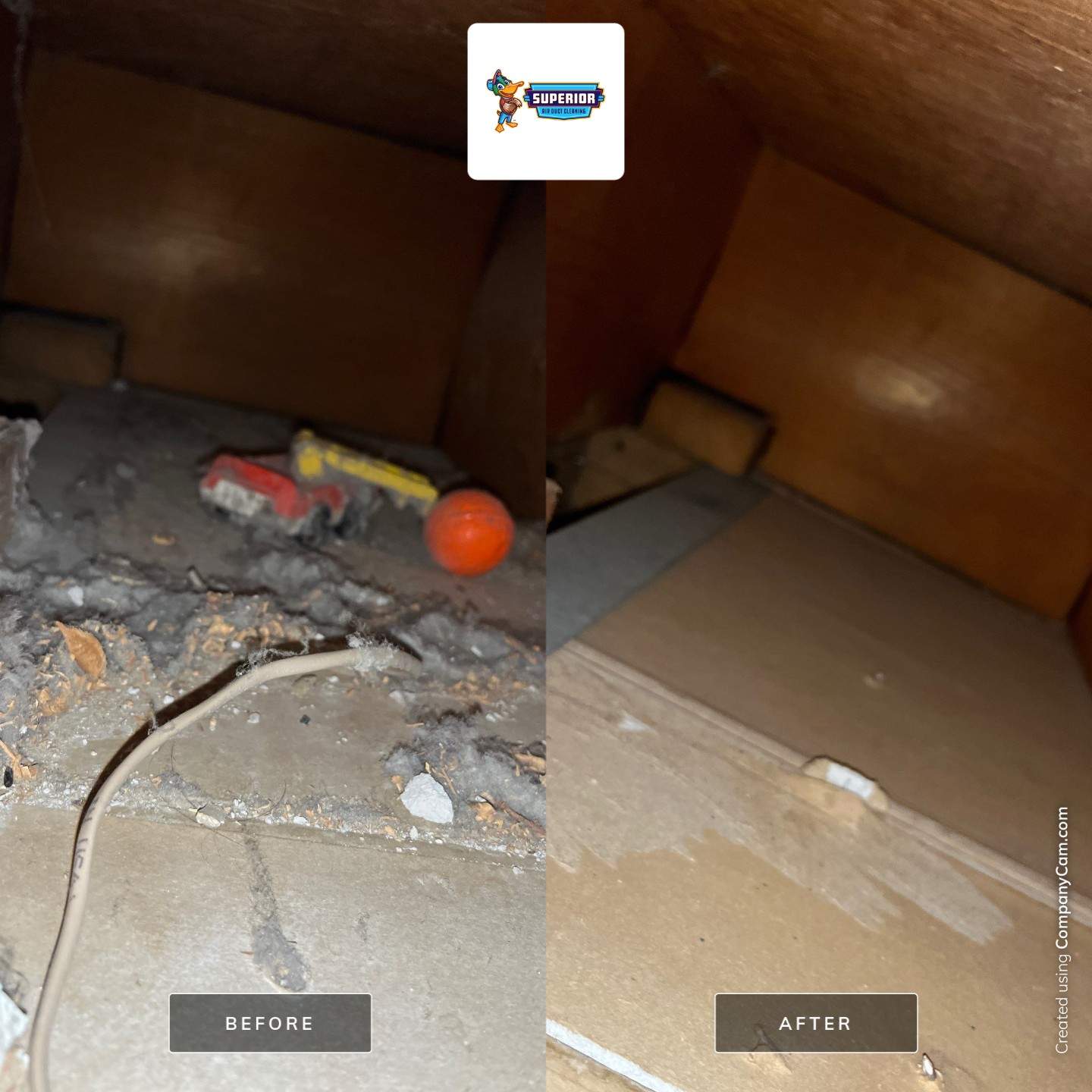 Air Duct Cleaning With a Vacuum Truck in Ellwood City, PA by Superior Air Duct Cleaning