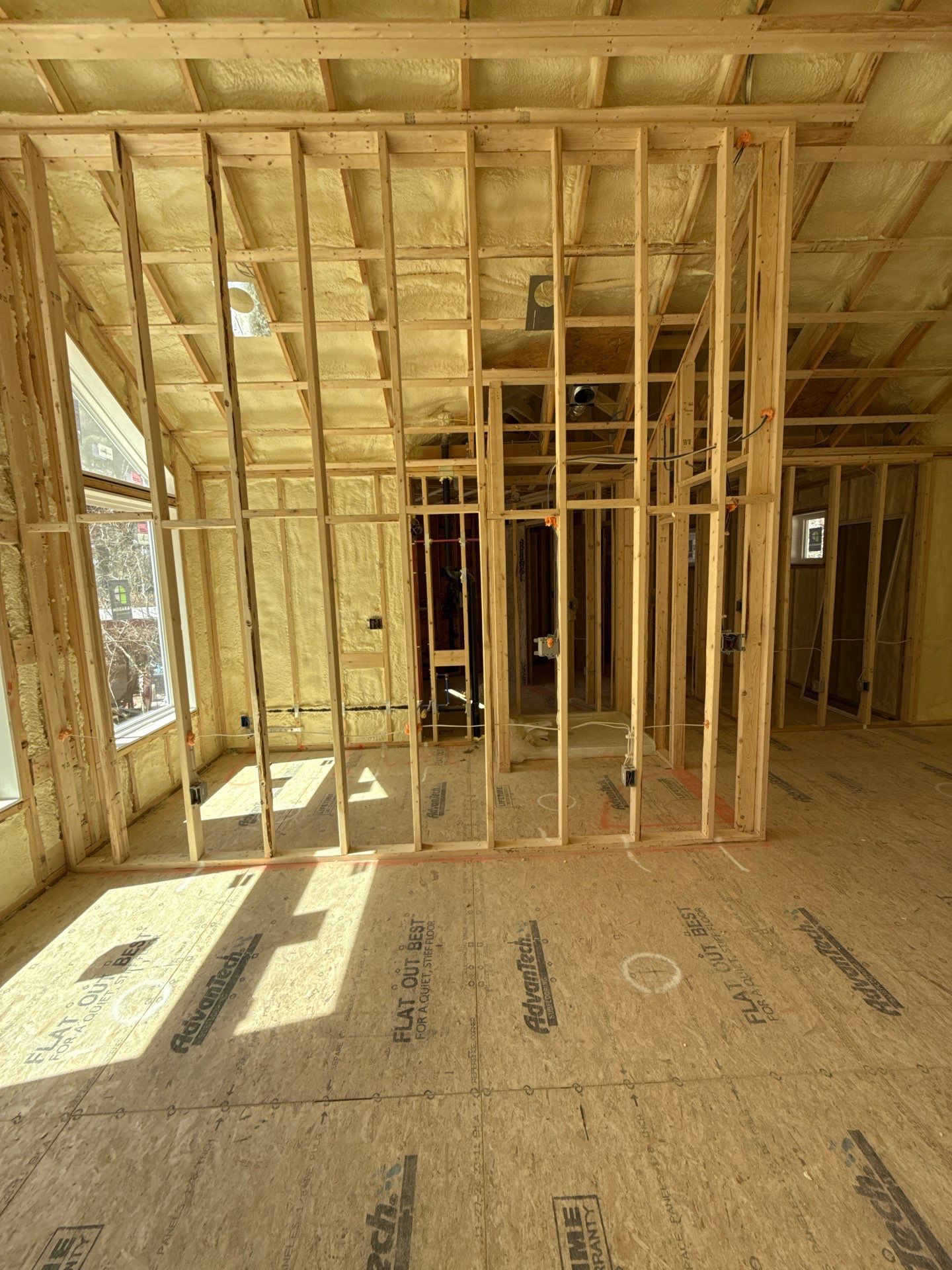 Spacious 625 sf Home Addition with Office, Bath, and Laundry by Chagnon Building & Remodeling LLC