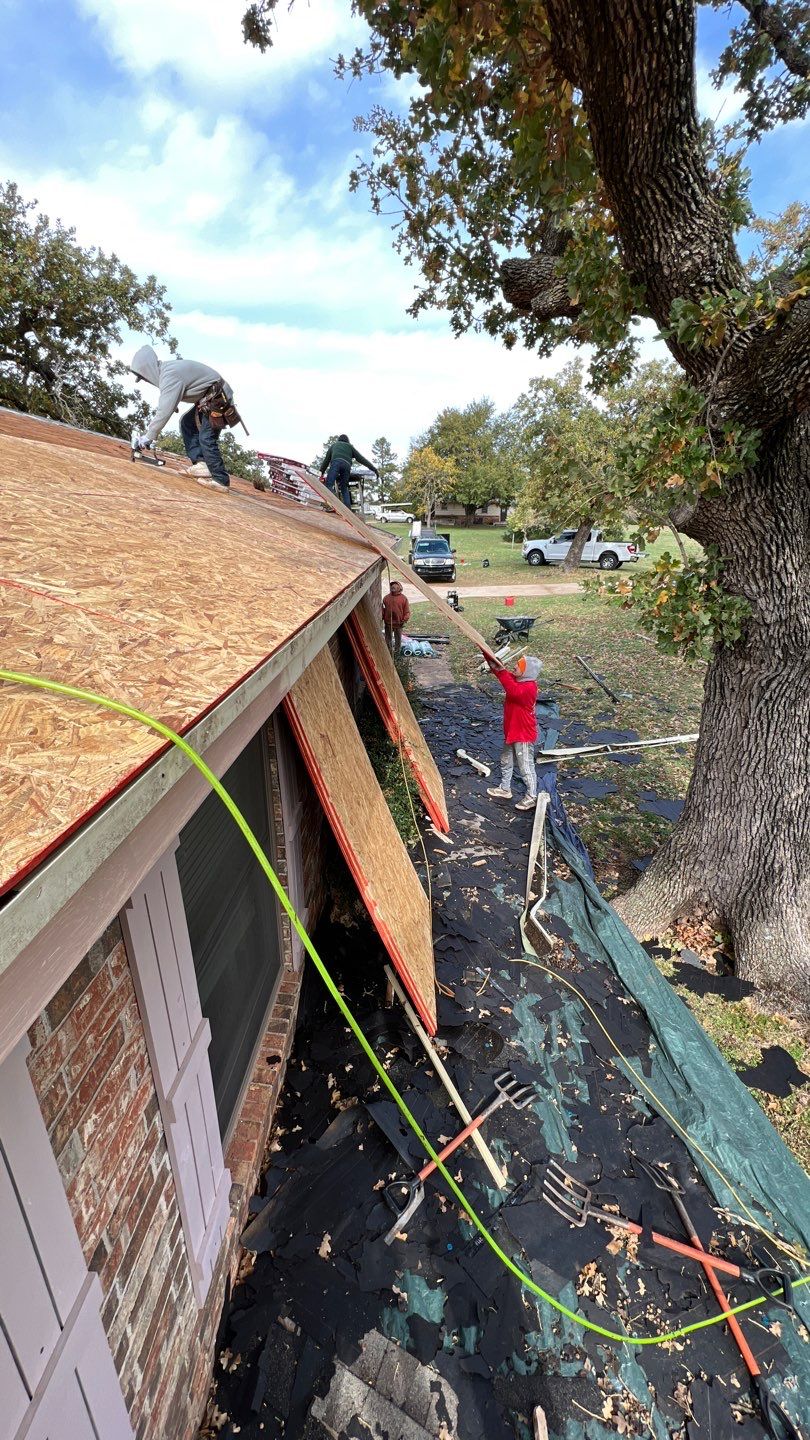 Residential Roofing Installation using GAF Natural Shadow  by A & H Roofing and Contracting