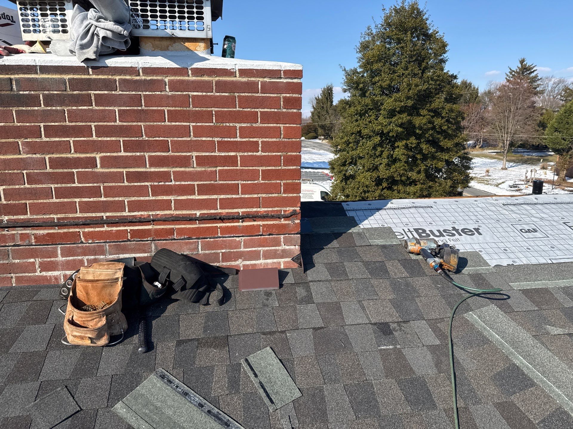 Residential Roofing Installation using GAF Timberline HDZ by Matter Construction, LLC