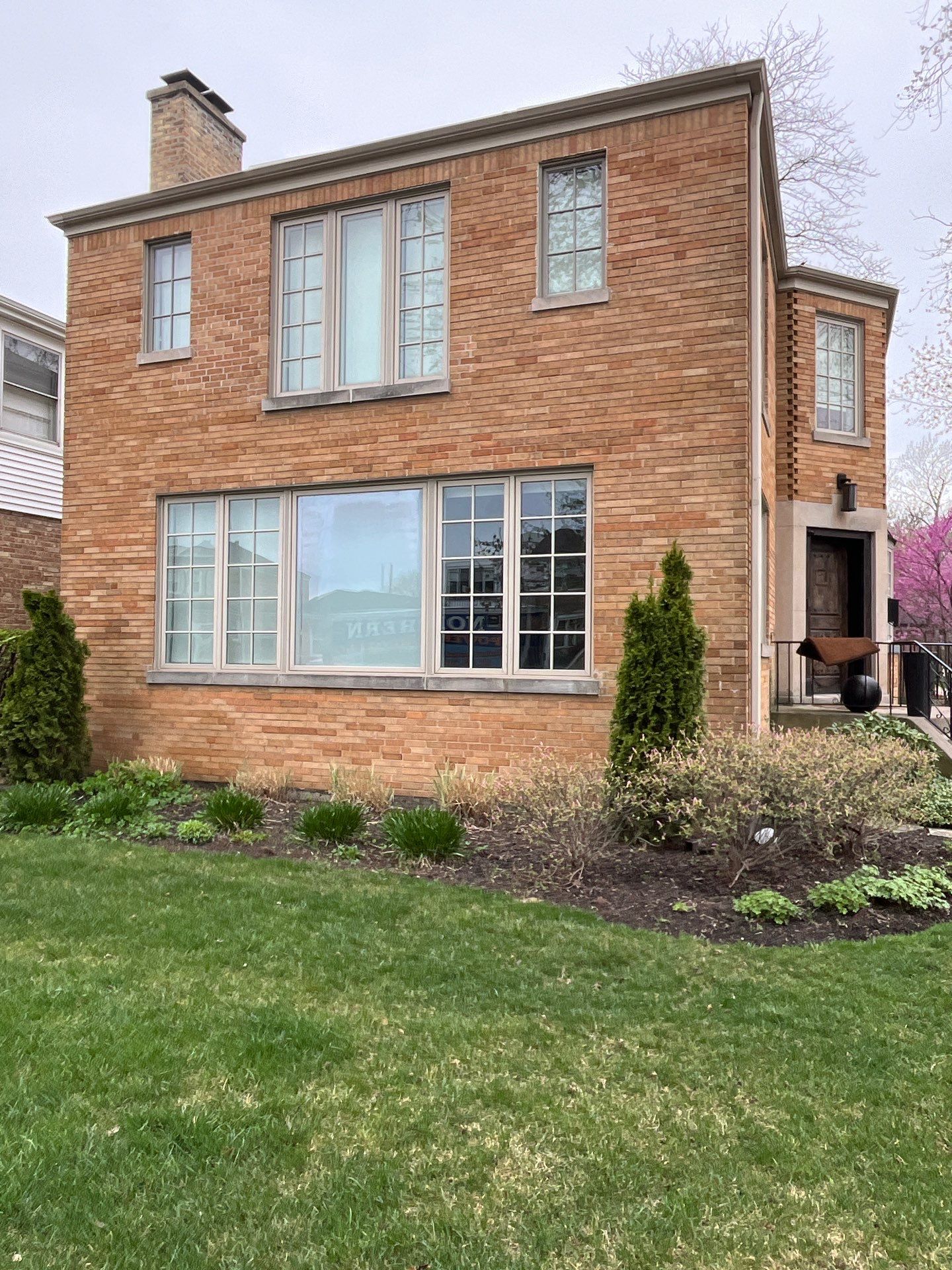 Brick repair, CSS, and stone cleaning by Northern Power Washing LLC.