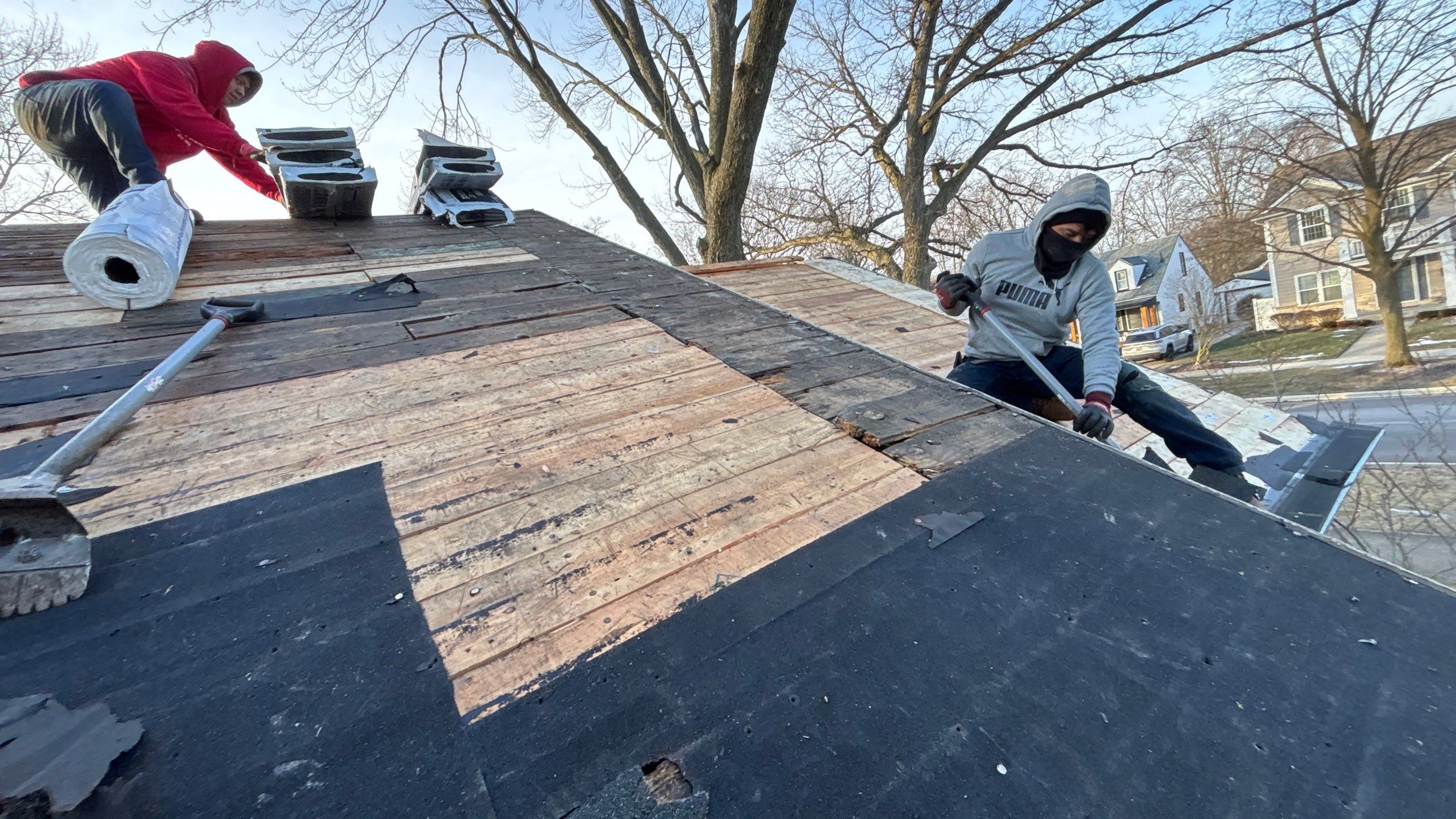 Roof Replacement using TK Thunderstorm Gray by 180 Contractors