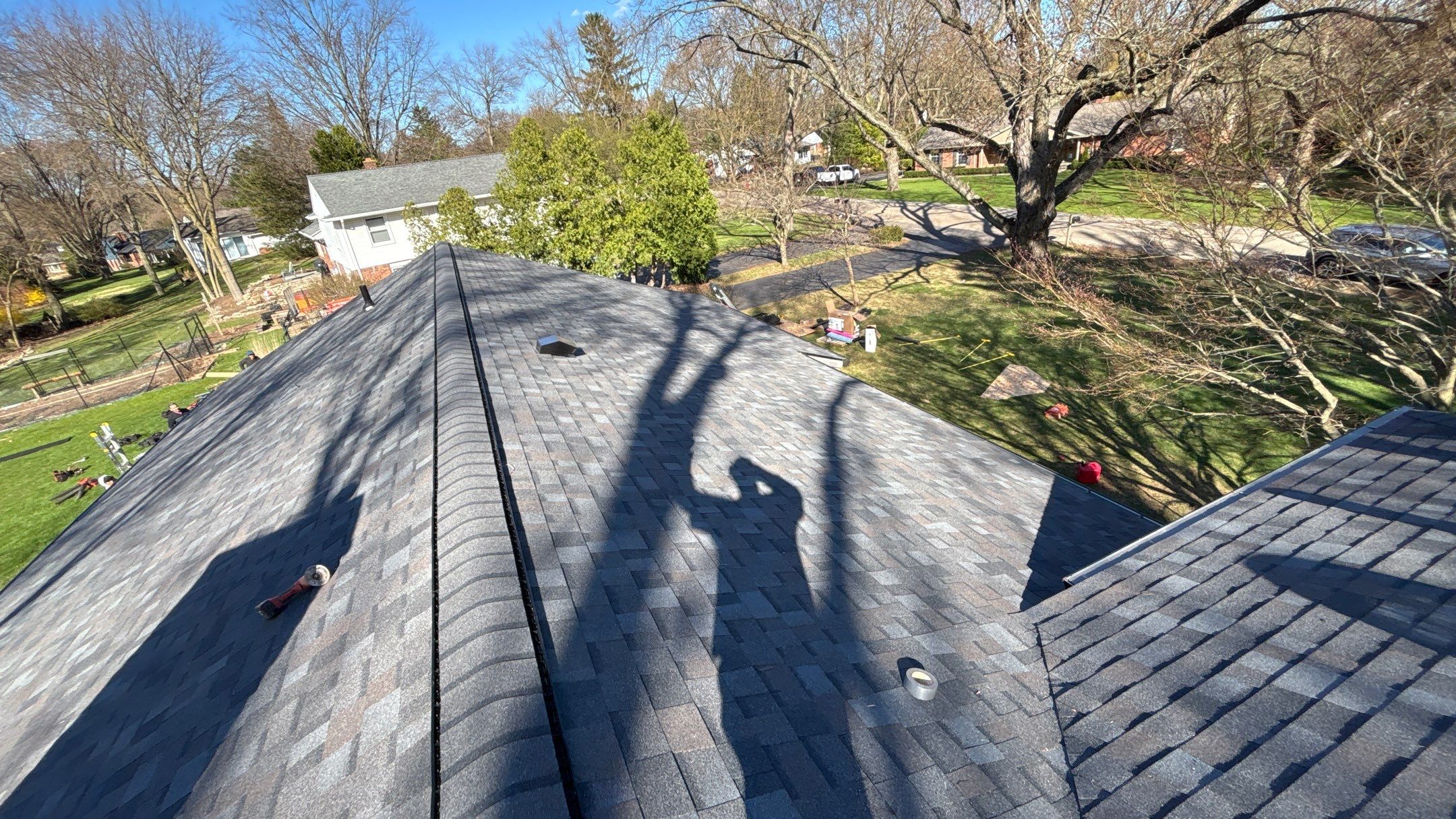 Roof Replacement using Owens Corning Williamsburg Gray by 180 Contractors