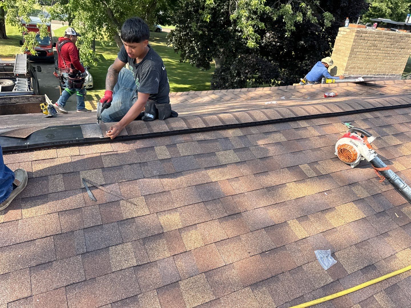 Roof Replacement using Owens Corning Tru Definitions by 180 Contractors