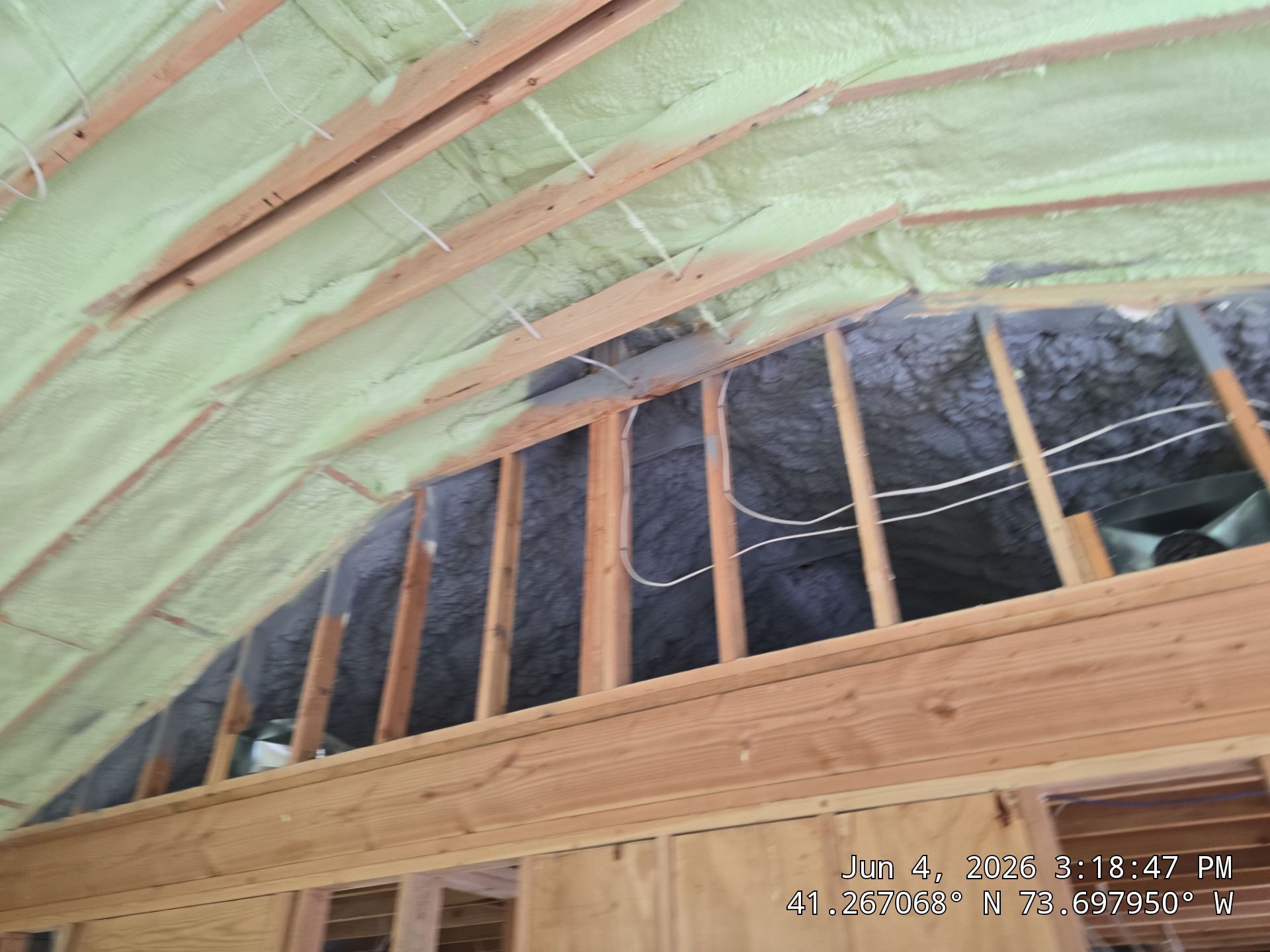 Attic, Walls and Rim Joist Insulated with Spray Foam by NYS Foam & Energy