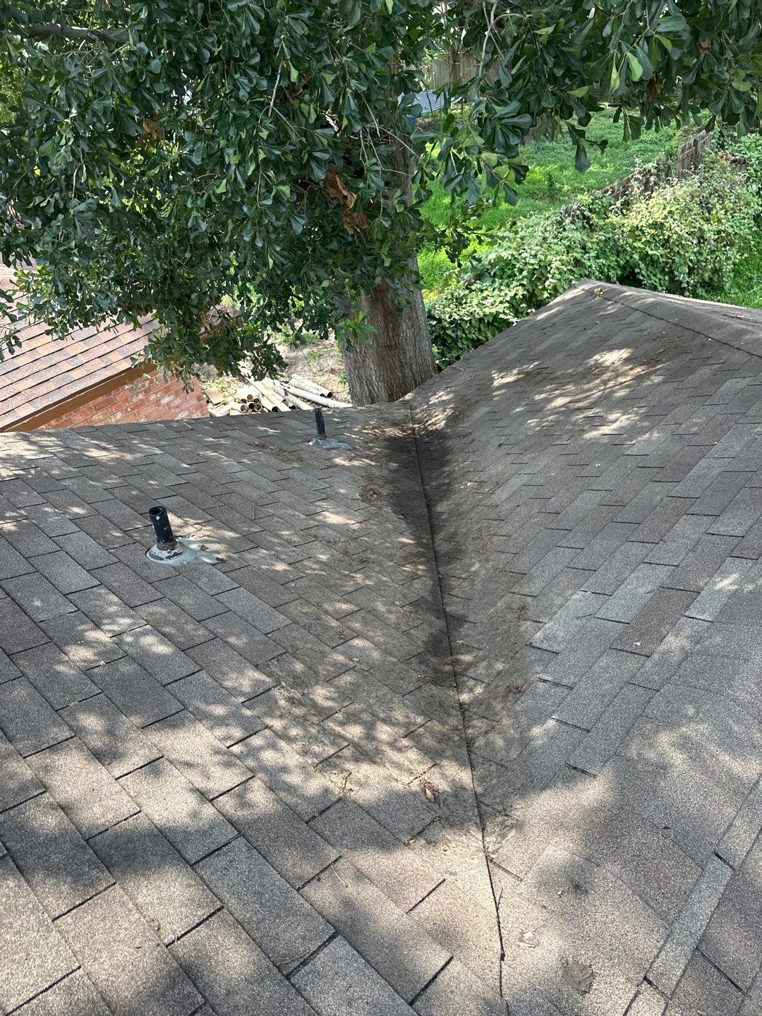 Hail Damage using Owen's Corning Duration (Lifetime) Shingles by Roof Repair Company
