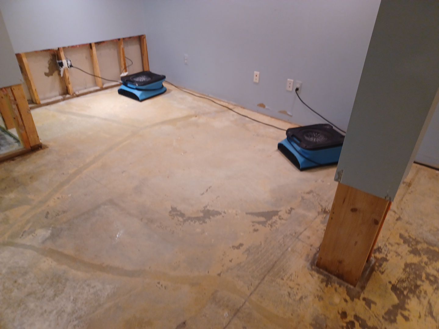 Project in West Bloomfield by EzDry Water Mitigation & Property Restoration