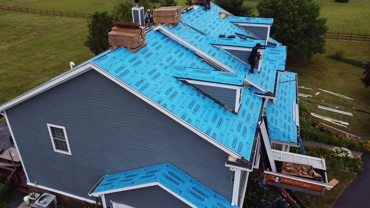 Rural Noblesville Indiana Metal Shake Roof Installation – Black Frost by 4Ever Metal Roofing