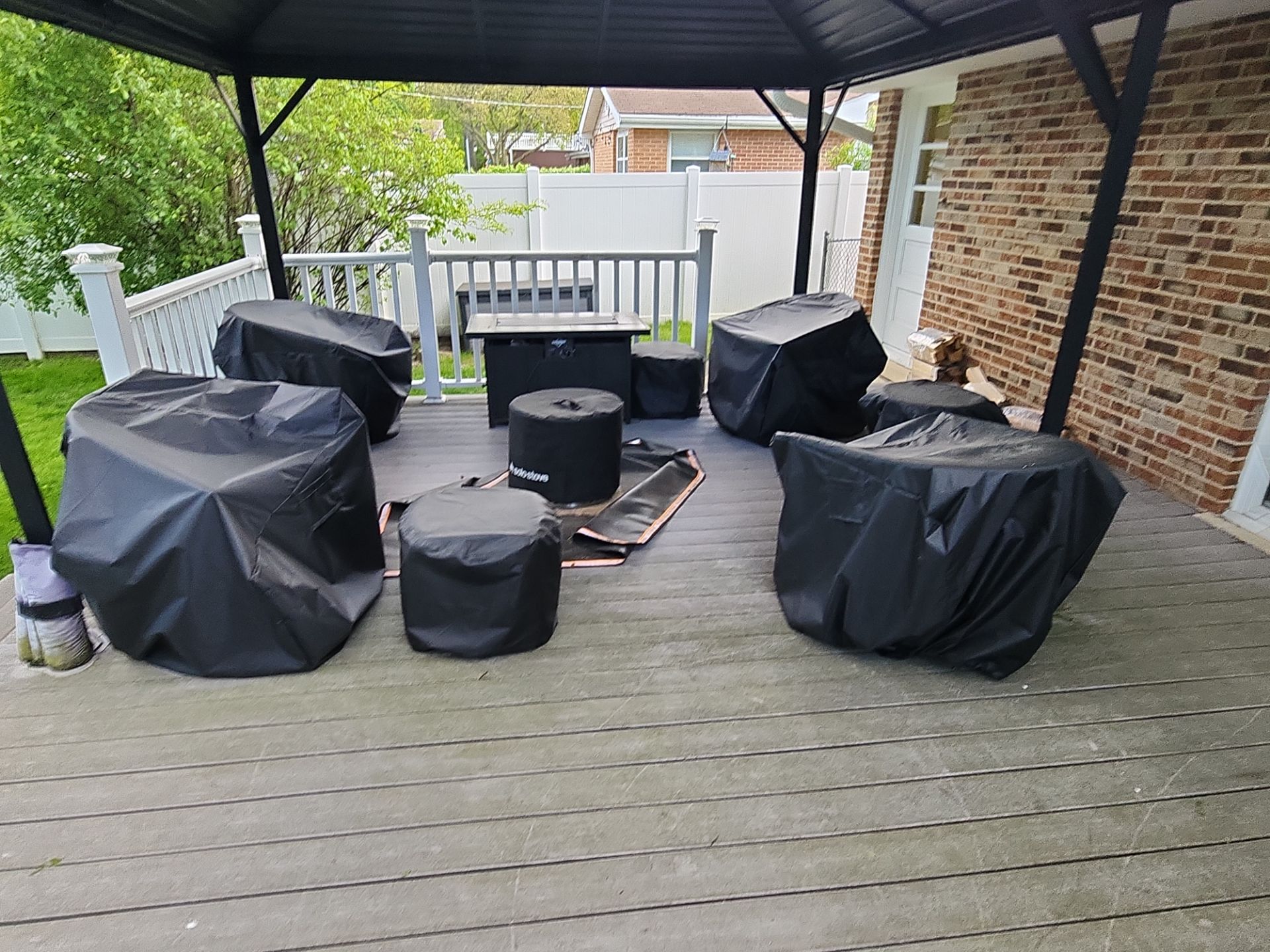 Trex Deck and Concrete Surface Cleaning by Northern Power Washing LLC.
