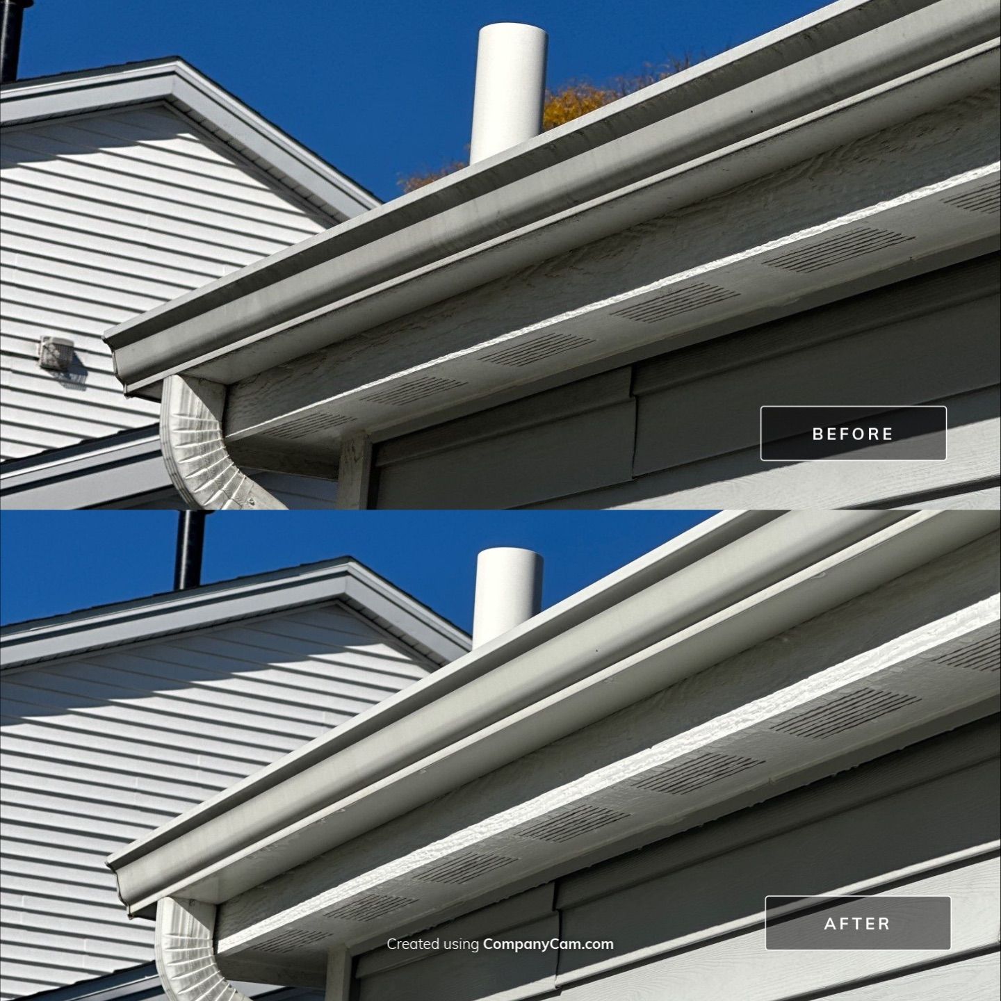 Project in Crystal Lake by Simmons Power & Soft Washing