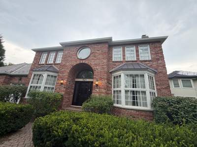 Turtle Shell gutter protection installation in Naperville, IL 60565, photograph 20