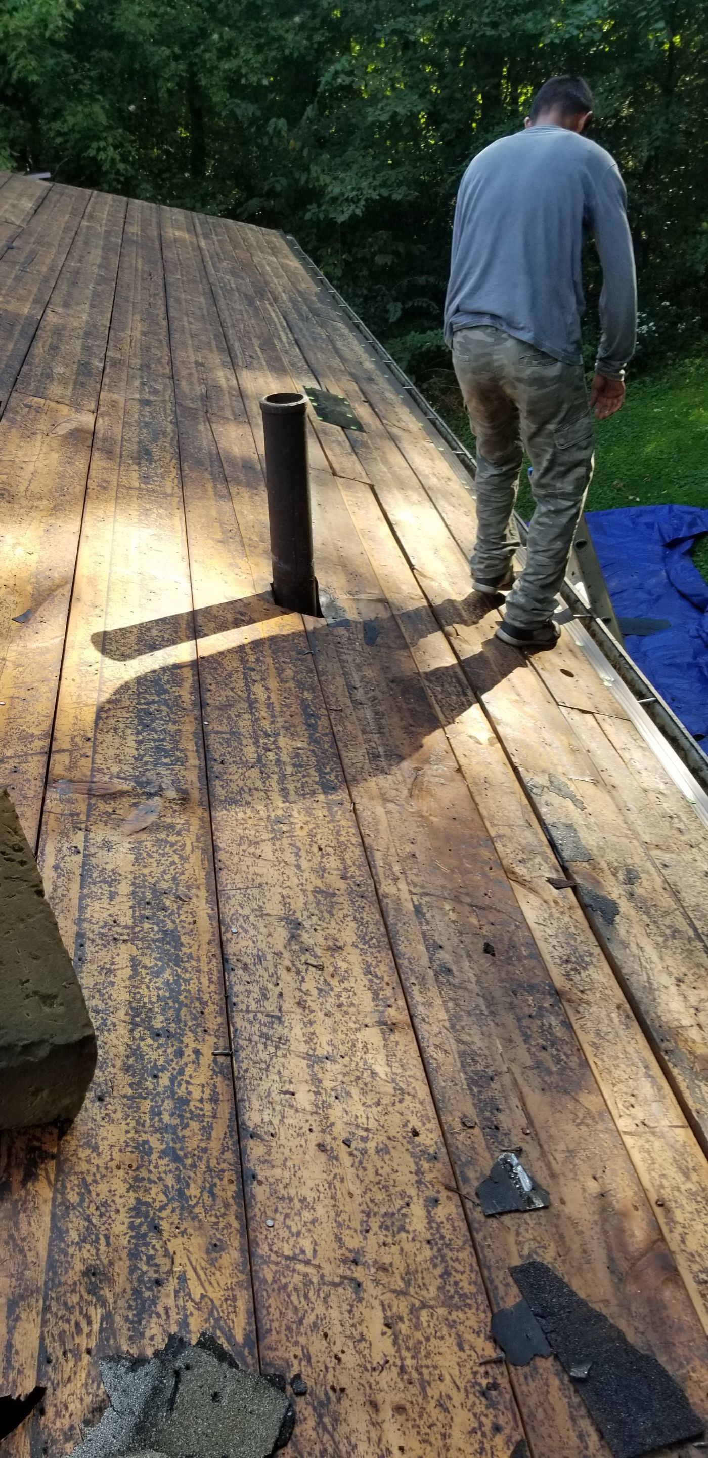 Atlas Pinnacle Pristine Scotchgard: Hickory Drip Edge: Musket brown by Eagle Eye Roofing