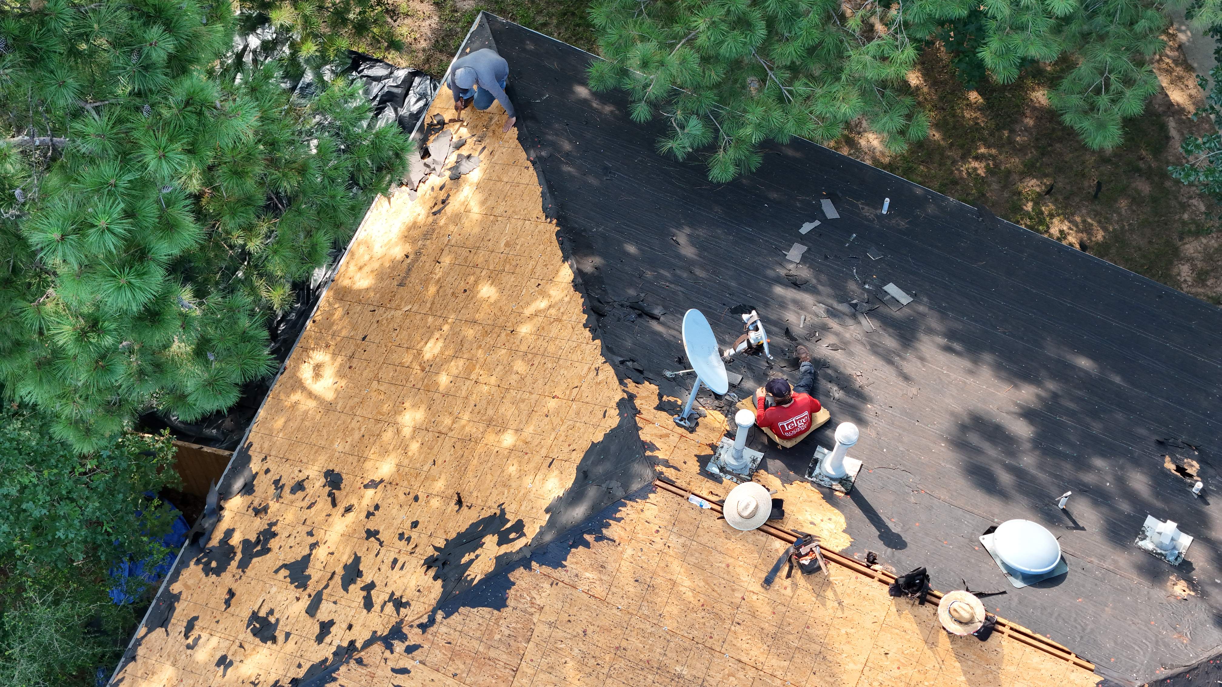 Complete Roof Replacement Under the Pines — The Woodlands Area, TX by PL Roofing & SB Roofing, LLC.