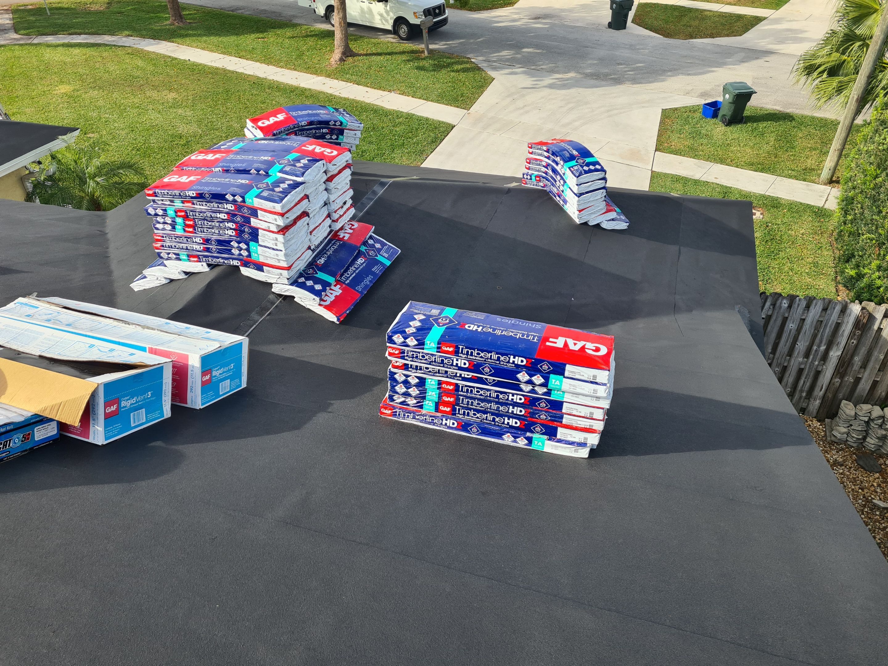 Residential Roofing Installation using GAF by BLUES BROTHERS ROOFING