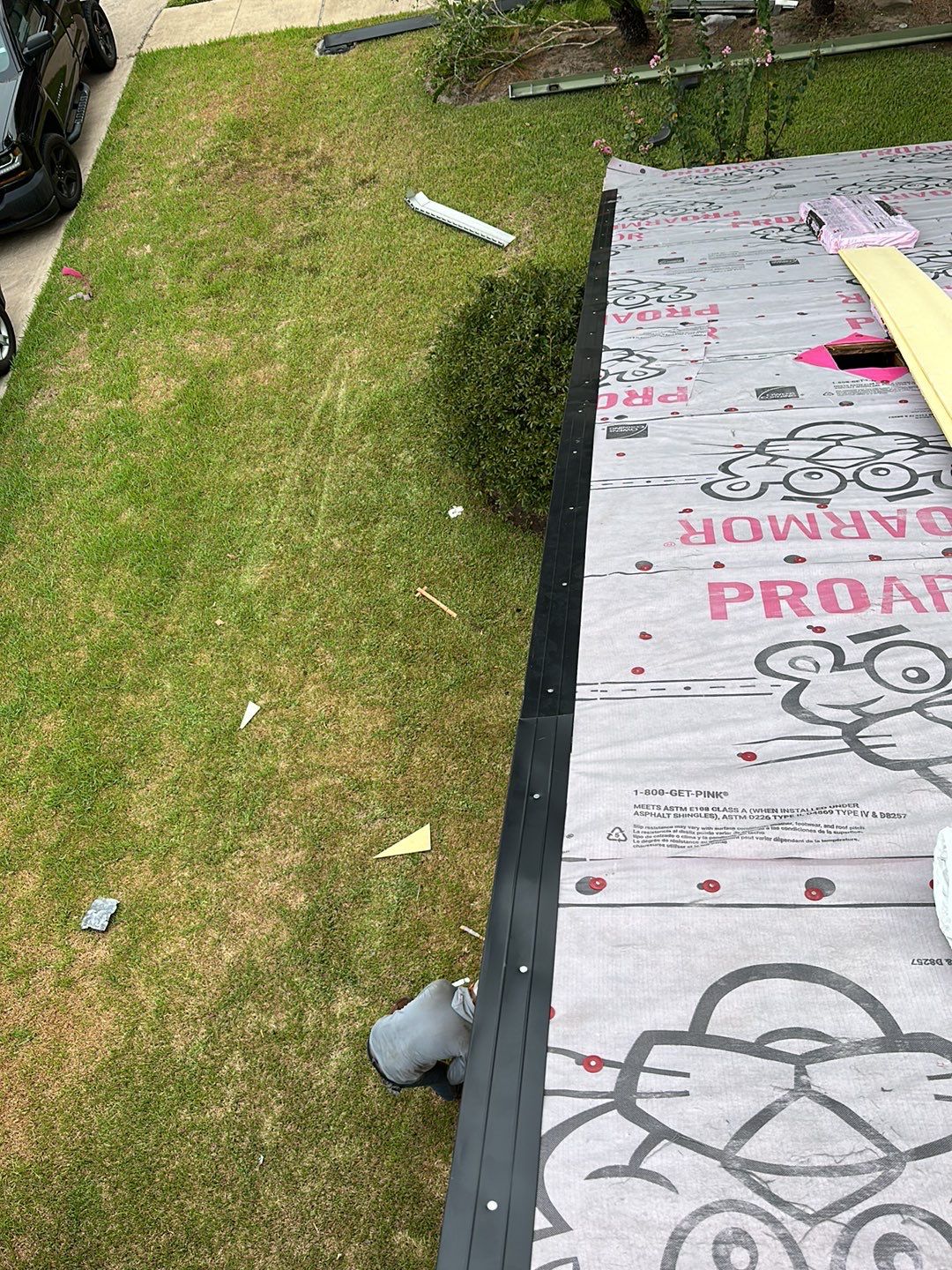 Residential Roofing Installation using Owen's Corning Duration (Lifetime) Shingles by Roof Repair Company