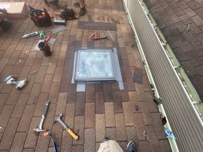 Skylight Replacement using Velux Skylight