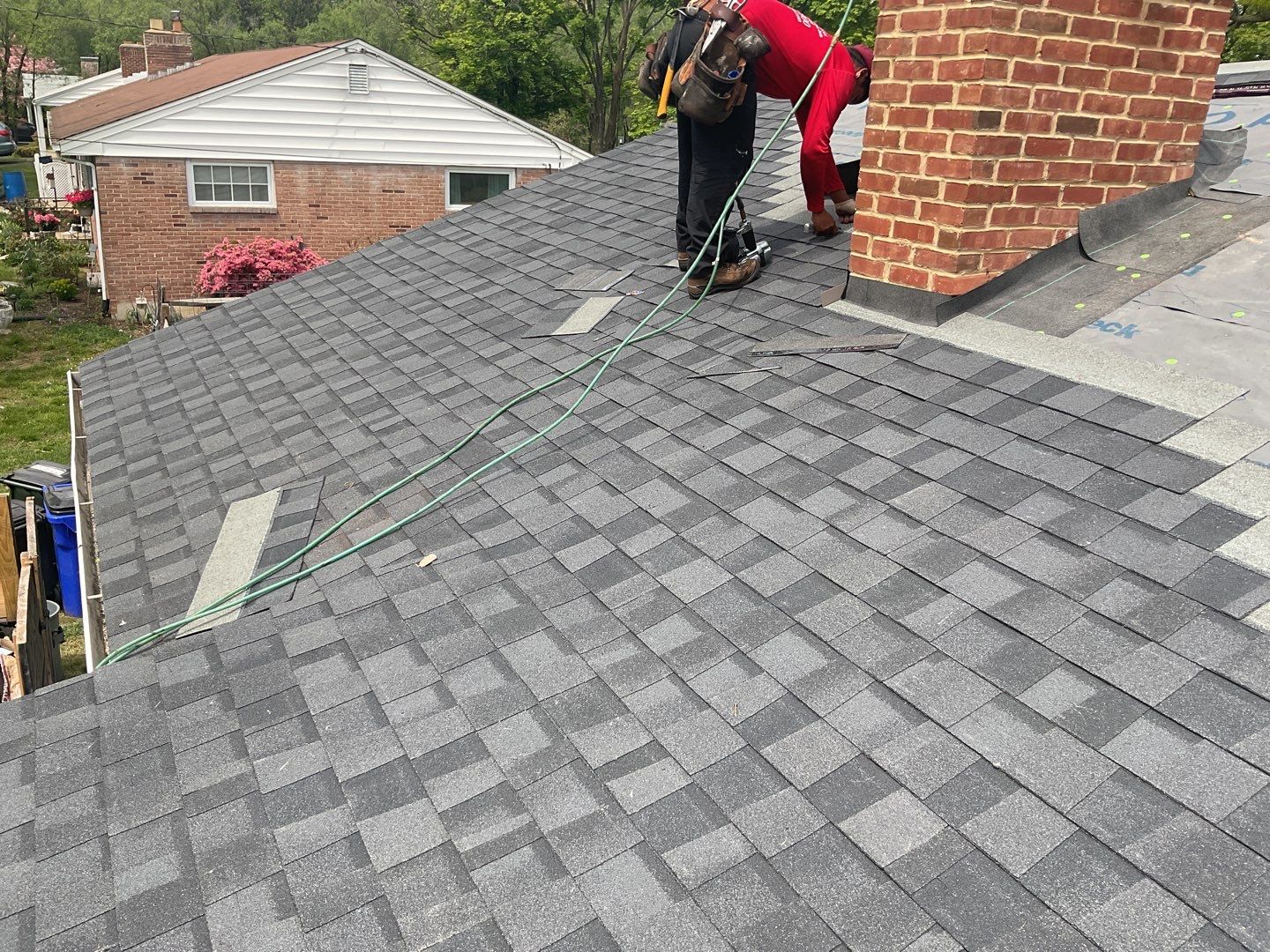 Residential Roofing Installation using CertainTeed Shingles by Alpha Design Services