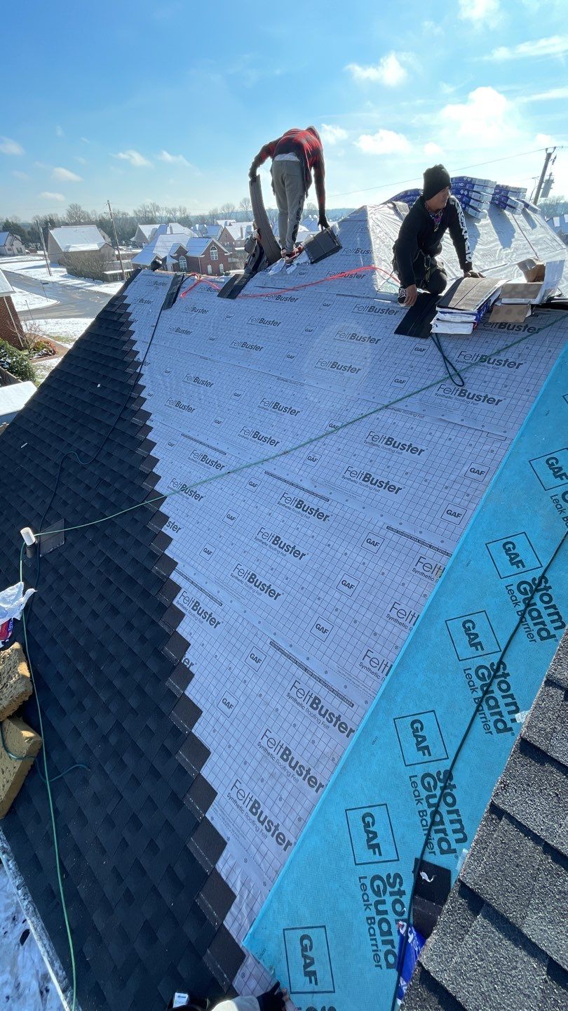 Residential Roofing Installation using GAF HDZ Roofing System  by Undersun Roofing 