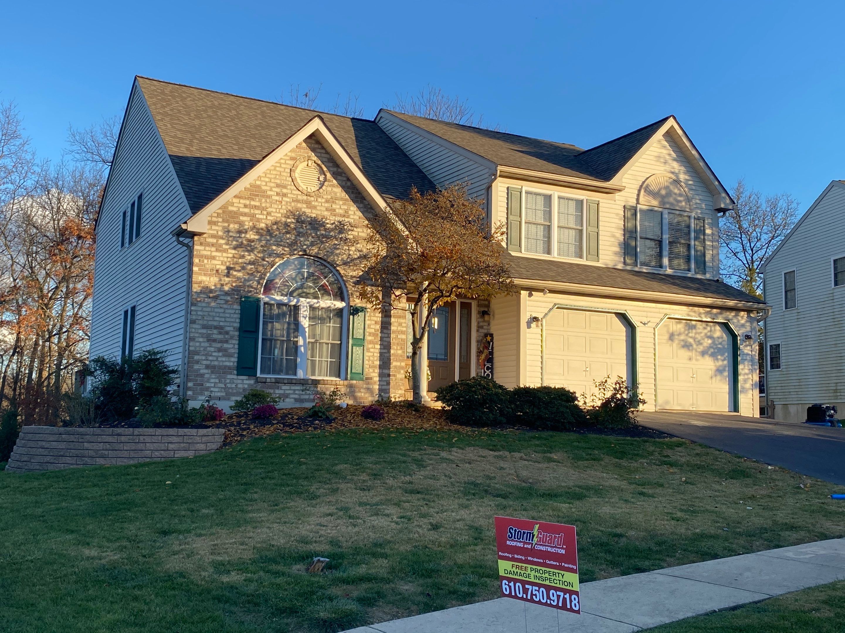 Roofing Installation using CertainTeed Landmark - Weathered Wood by Storm Guard of Ches-Mont PA