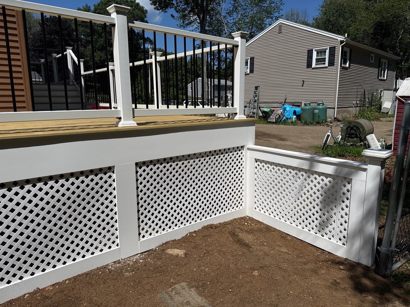 Custom Pressure-Treated Deck and Accessible Ramp Installation in York by Sensible Home Solutions
