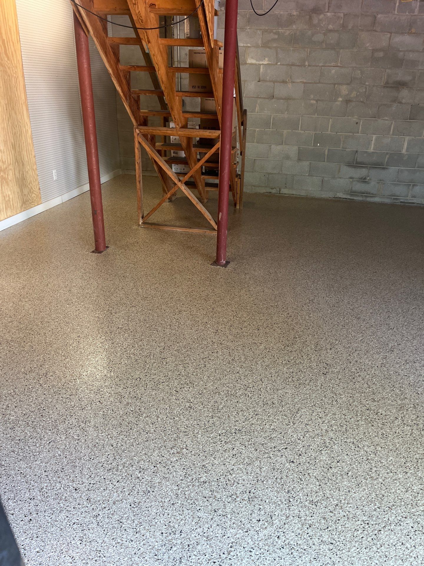 Garage Floor Coating using Shoreline by My Garage Floor Guys