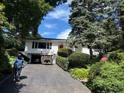 Asphalt Shingle Roof Replacement and Copper Chimney Flashing in Locust Valley
