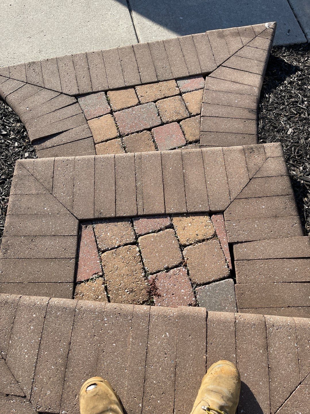 Exterior Repair using Pavers by A1 NERDY HOMES LLC