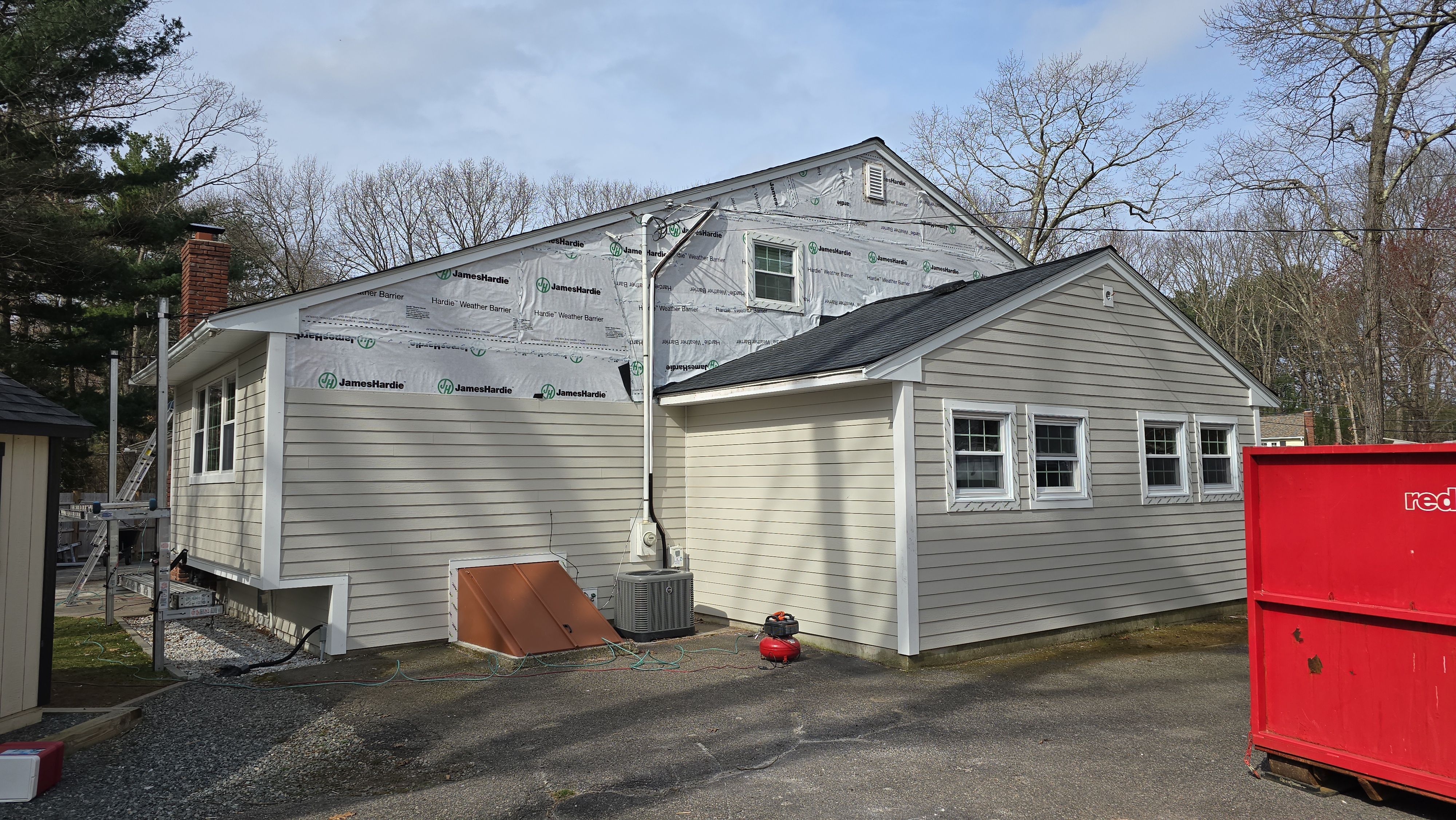 Jmaes Hardie in Medway, MA by UBrothers Construction