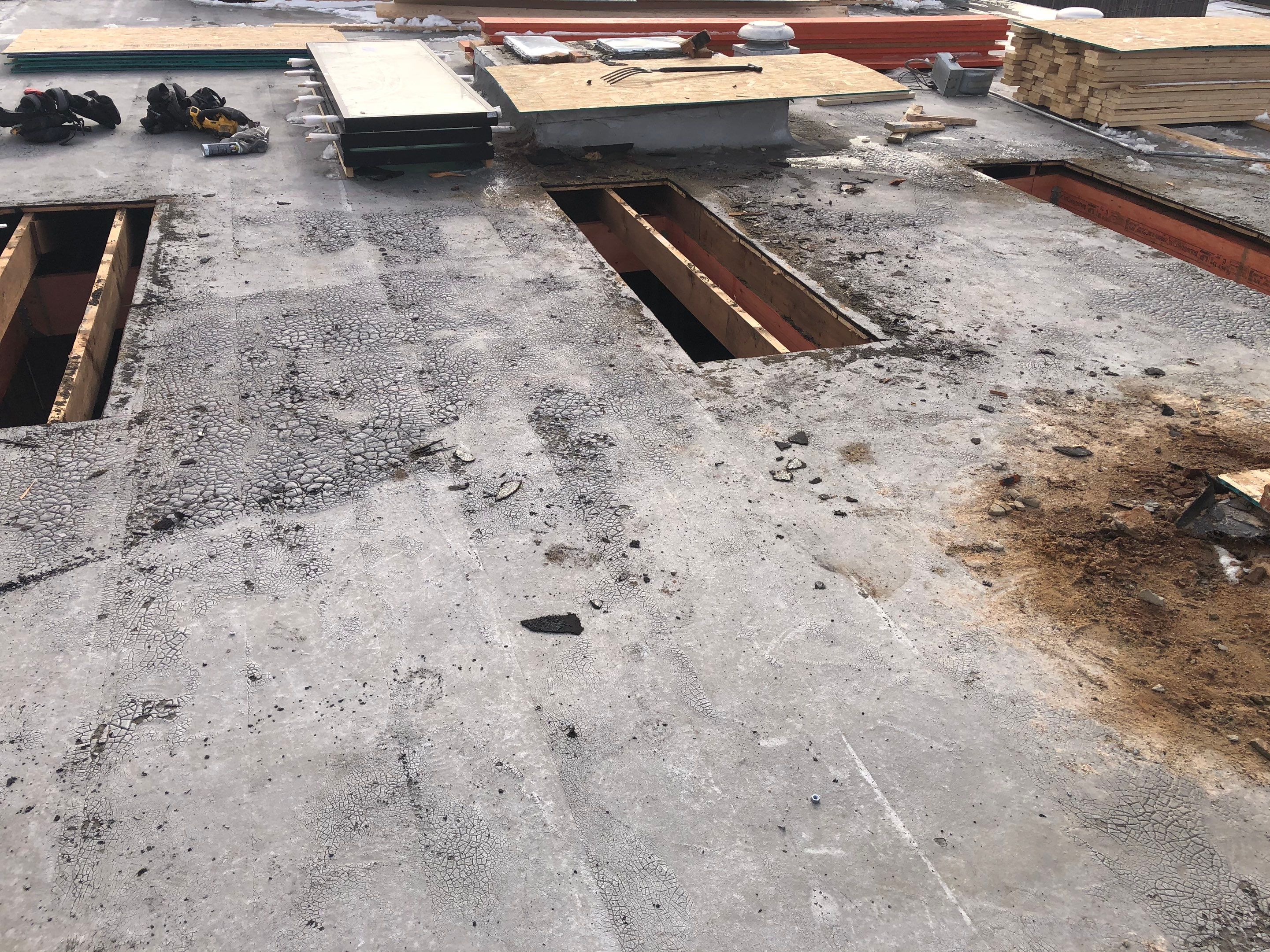  Commercial Roofing Installation using MuleHide .60 TPO - White-- Fully Adhered by A to Z Roofing
