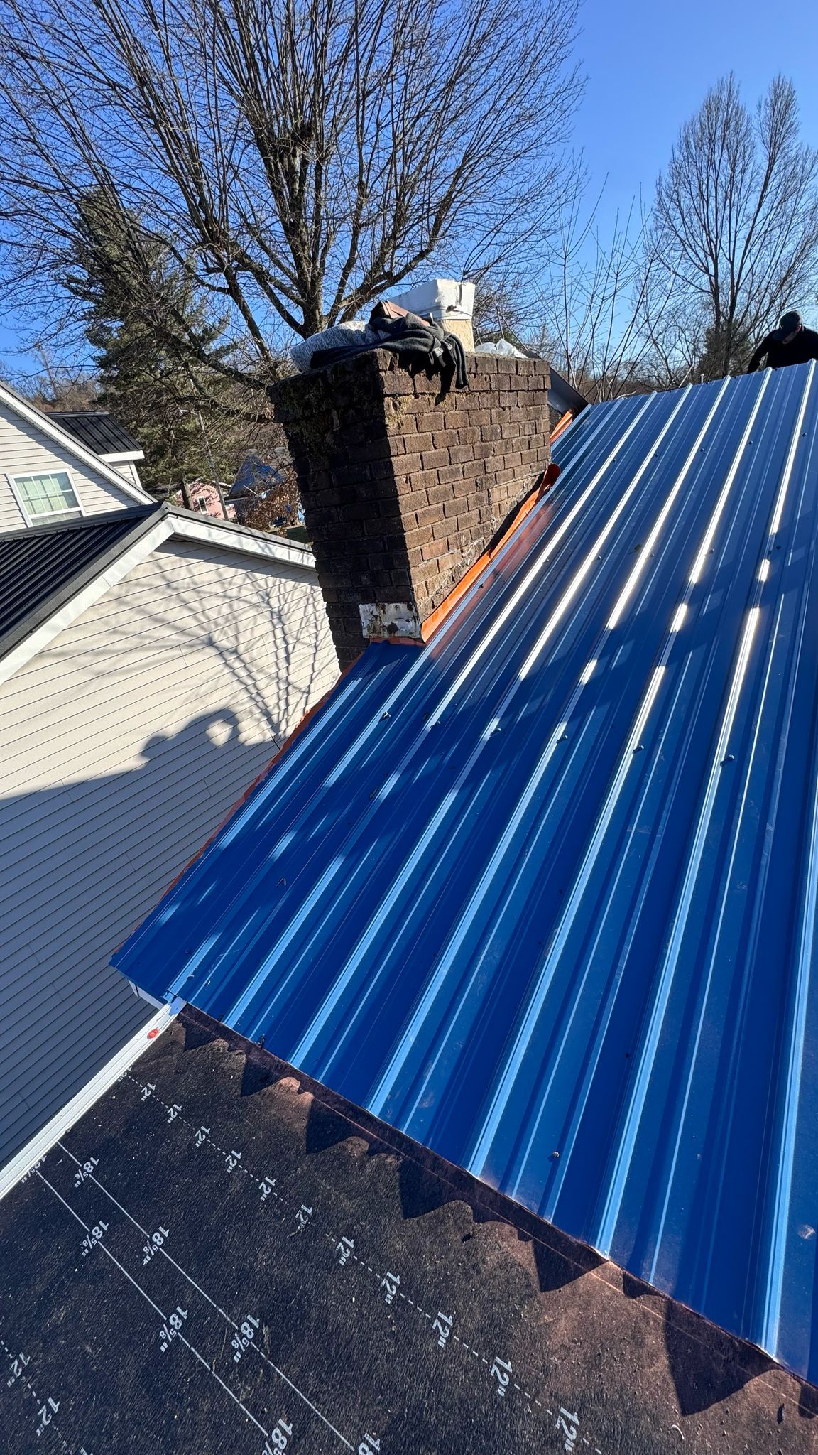 Residential Roofing Installation using Metal by Rainstoppers Roofing