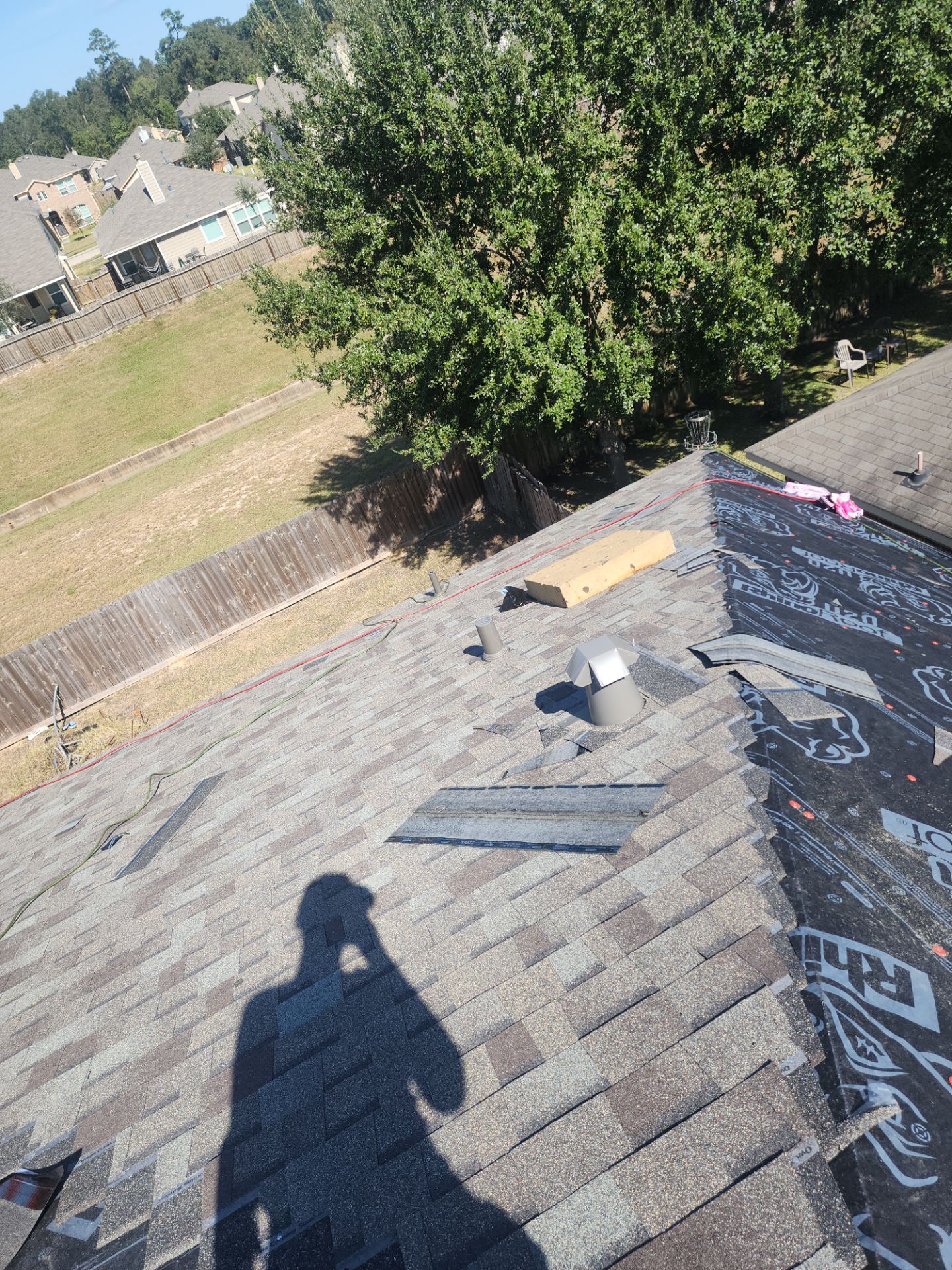 Residential Roofing Installation using Owen's Corning Duration (Lifetime) Shingles by Roof Repair Company