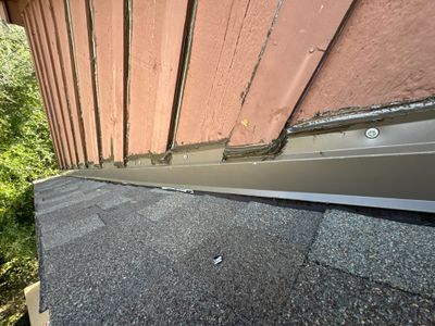 Counter Flashing Install