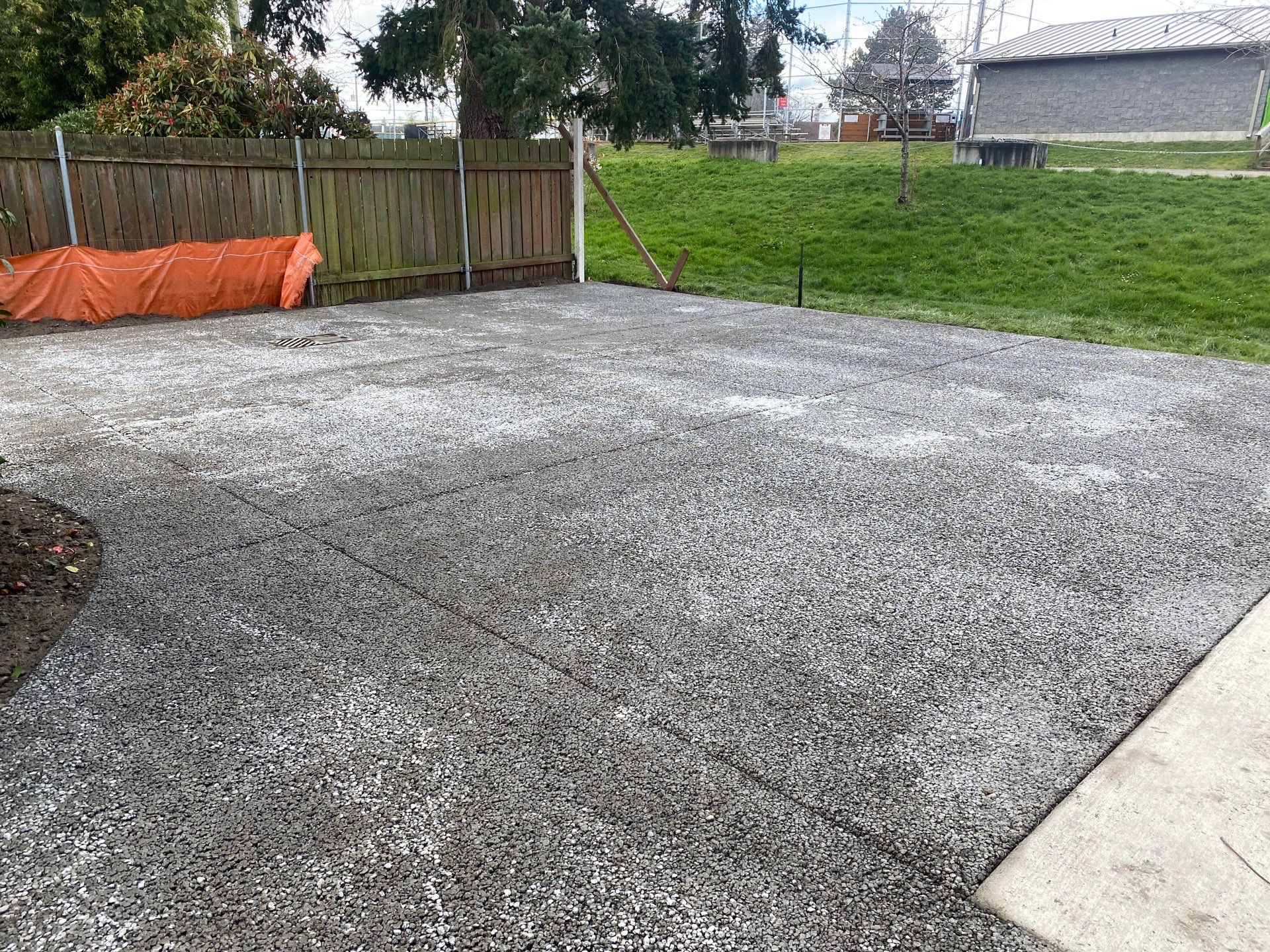 Ron | Pervious Concrete Driveway  by Jireh Asphalt & Concrete Inc 