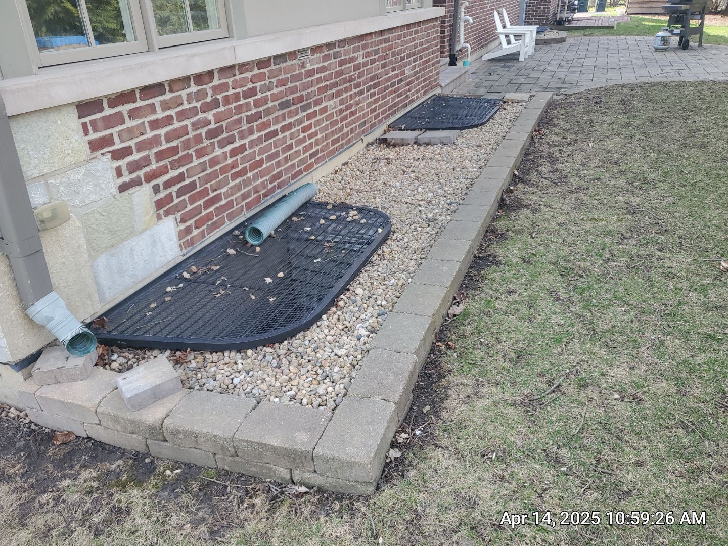 bluestone using Algaecide, soft wash soap by Northern Power Washing LLC.
